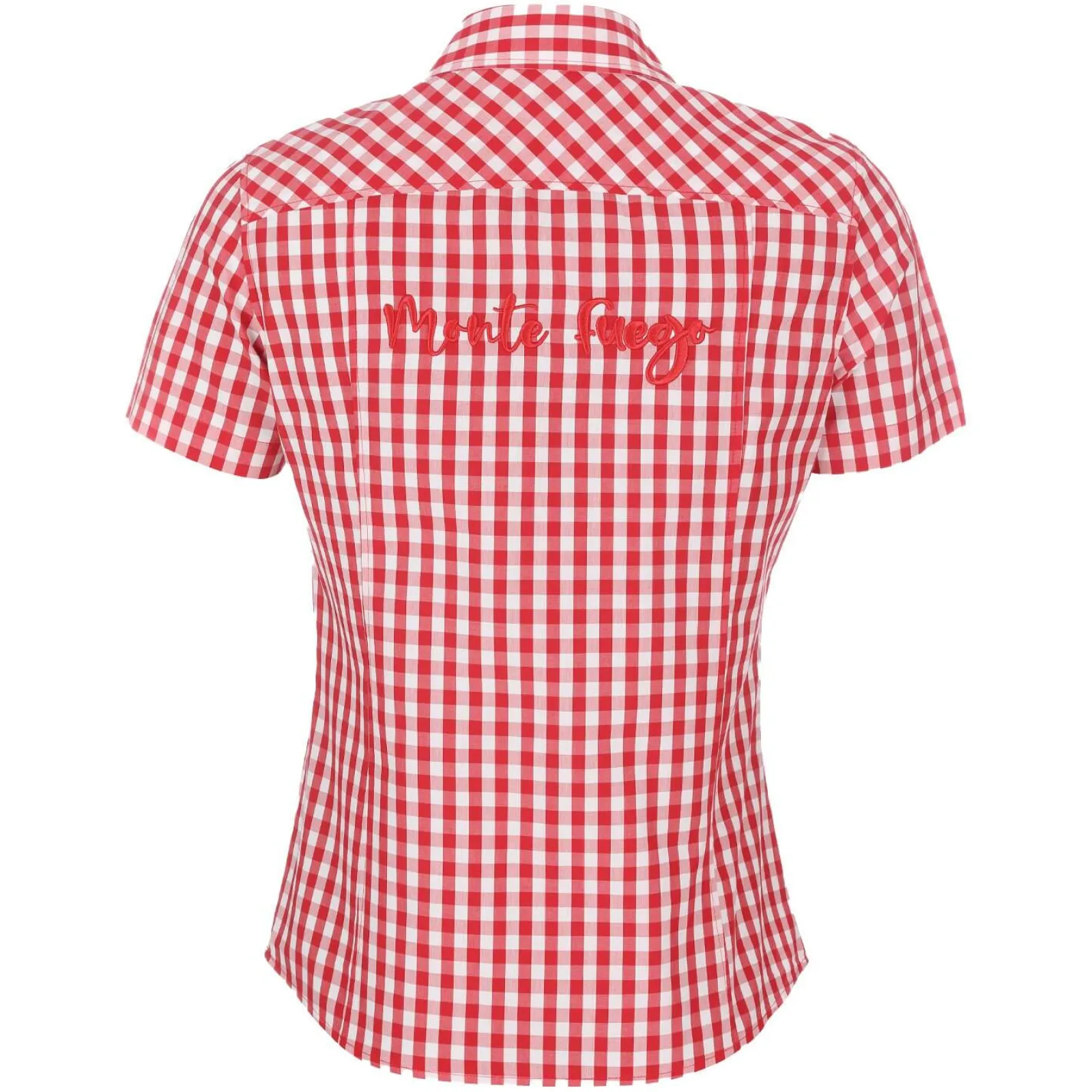 Zillertaler Trachtenwelt Damen Bluse "Betty", -Kariert Rot Cheap