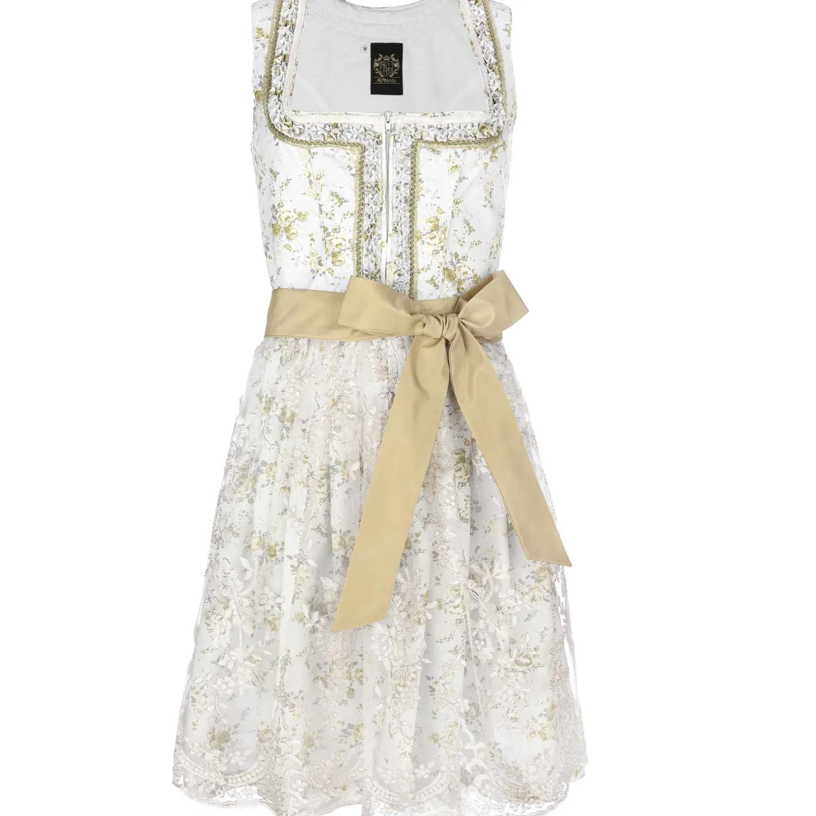 Zillertaler Trachtenwelt Damen Dirndl "Marina", Creme Beige Hot