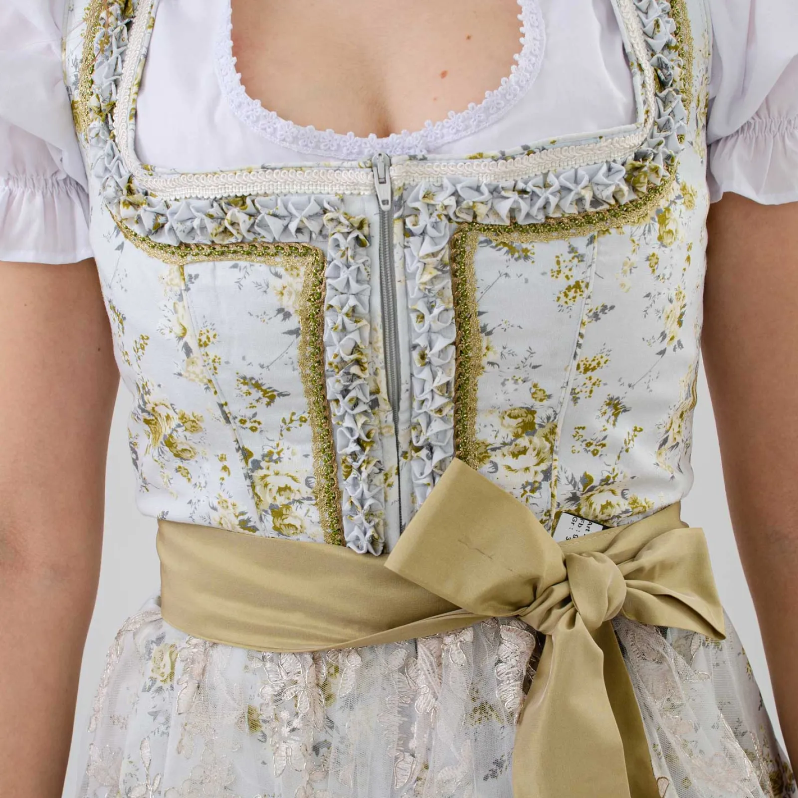 Zillertaler Trachtenwelt Damen Dirndl "Marina", Creme Beige Hot
