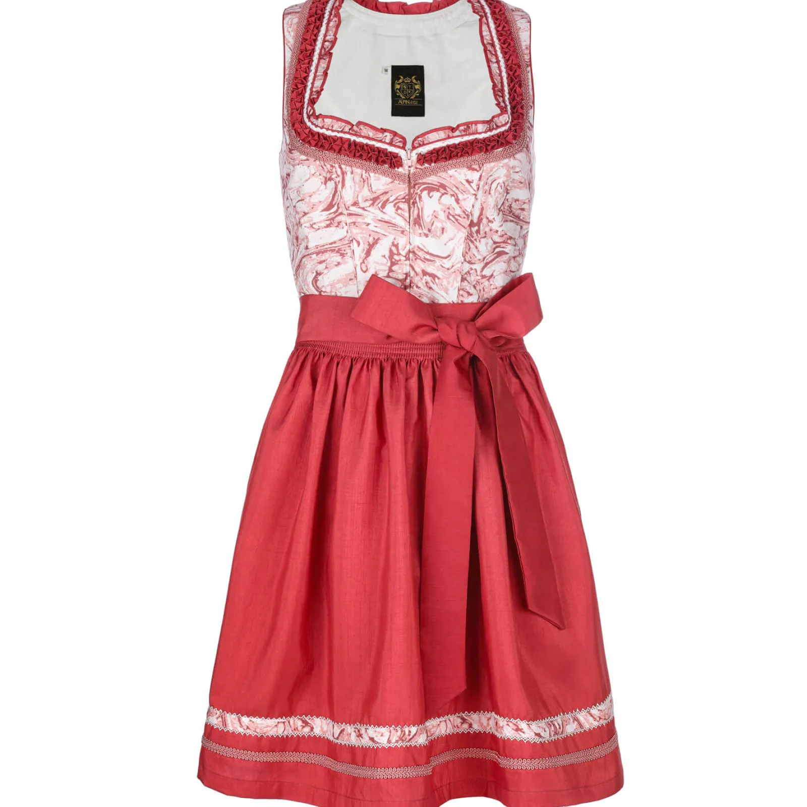 Zillertaler Trachtenwelt Damen Dirndl "Sarah", Rot Sale