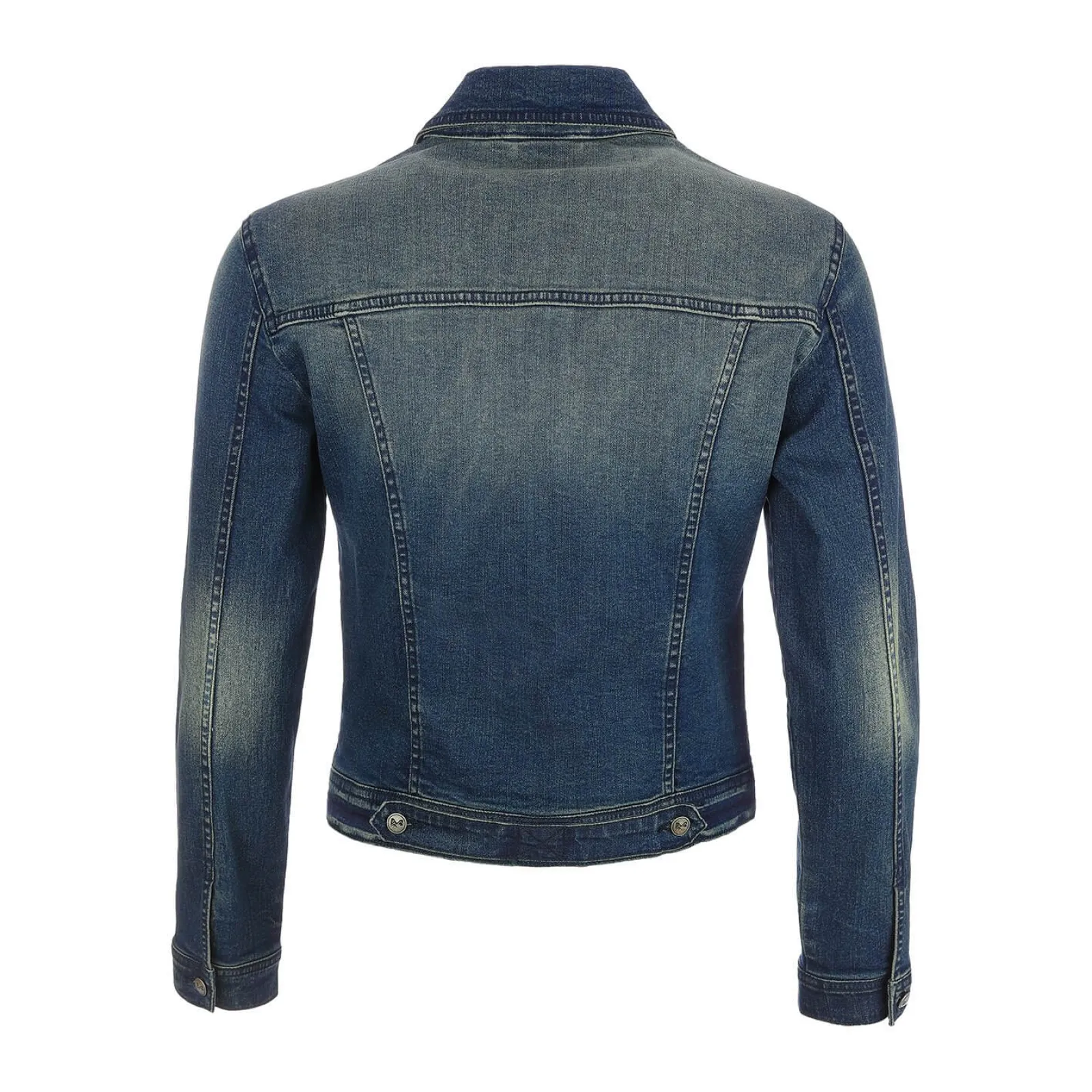 Zillertaler Trachtenwelt Damen Jeansjacke "Babsi", Dunkel Blau Cheap
