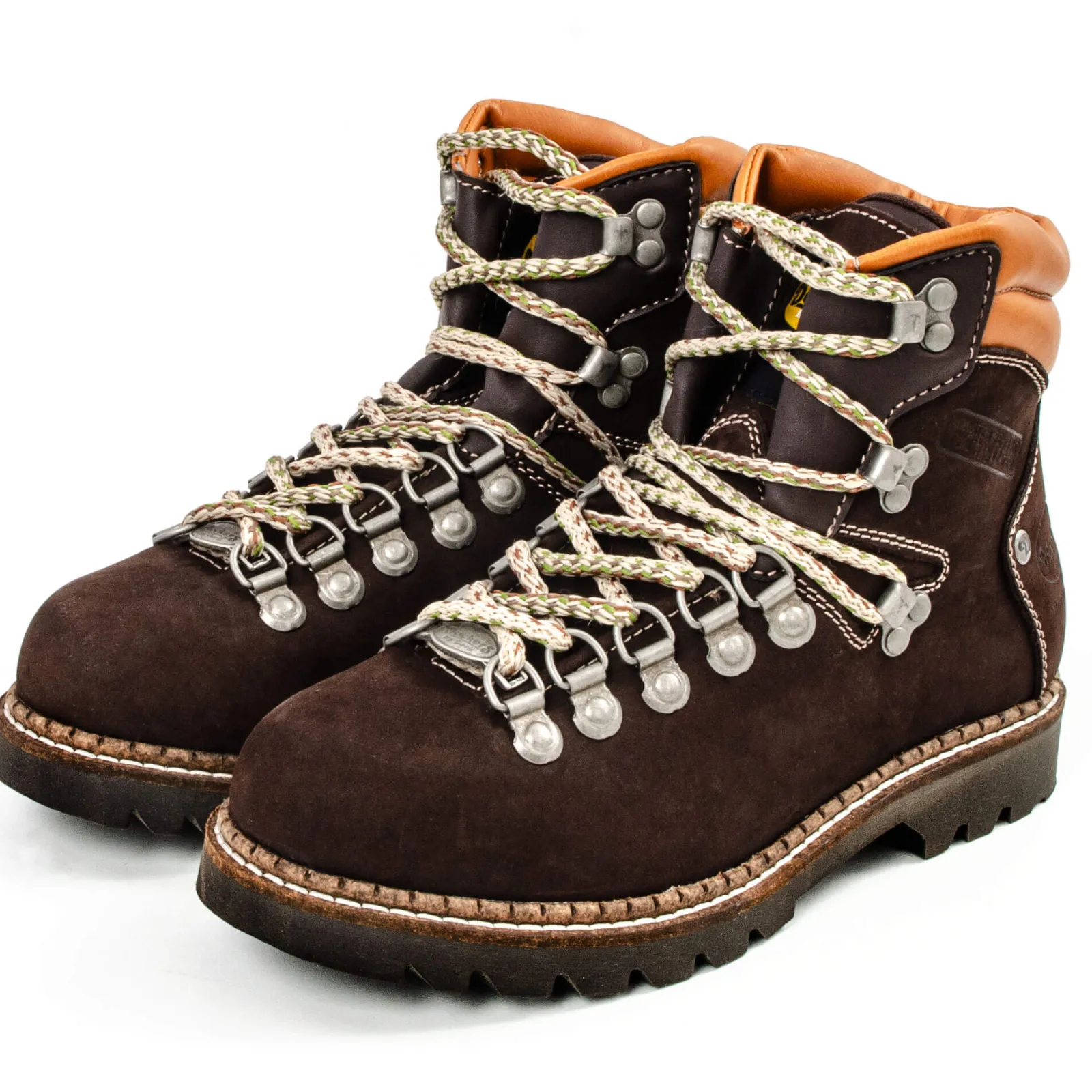 Zillertaler Trachtenwelt Damen Leder-Boots "Dockers", Braun Sale