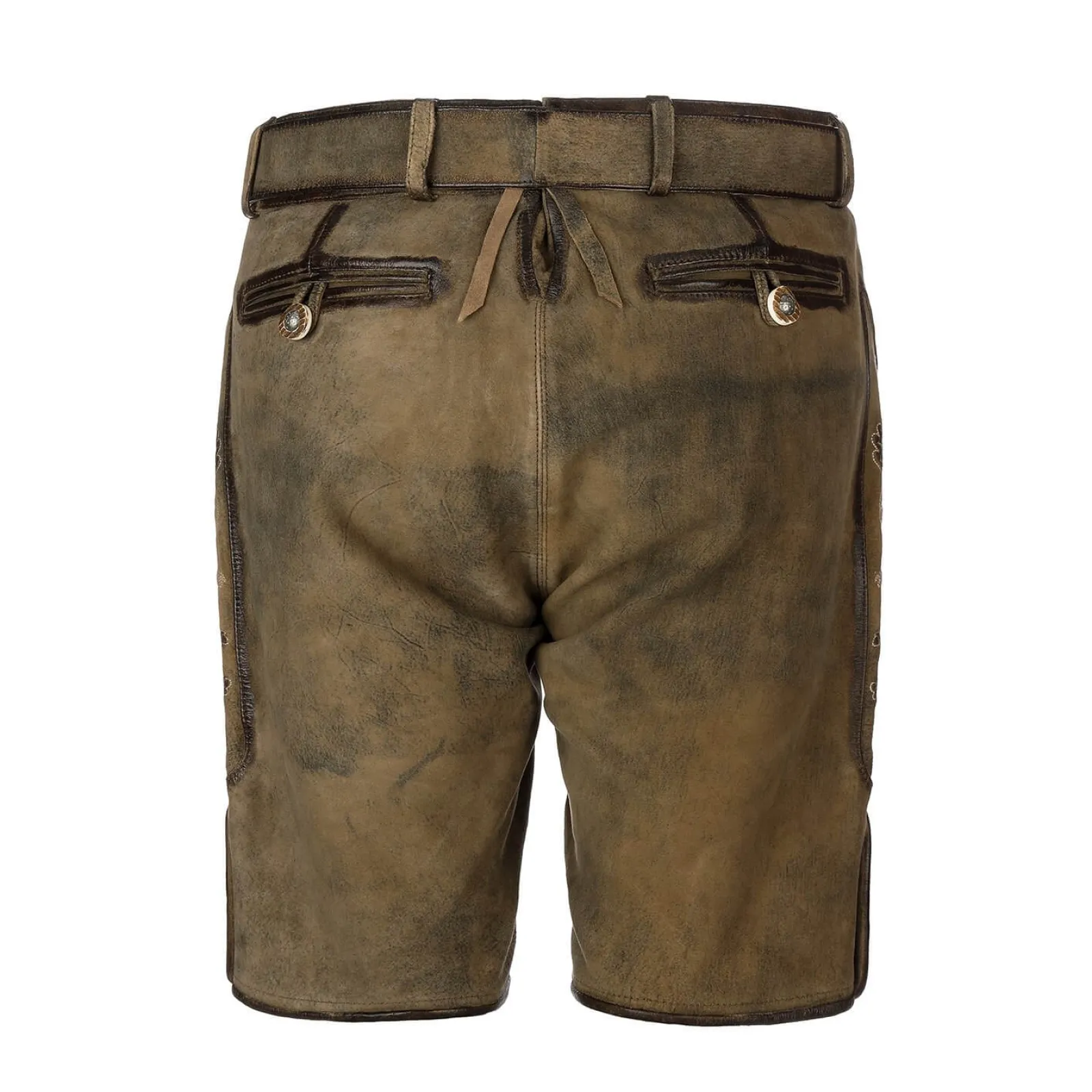 Zillertaler Trachtenwelt Damen Lederhose "Samira", Braun Outlet