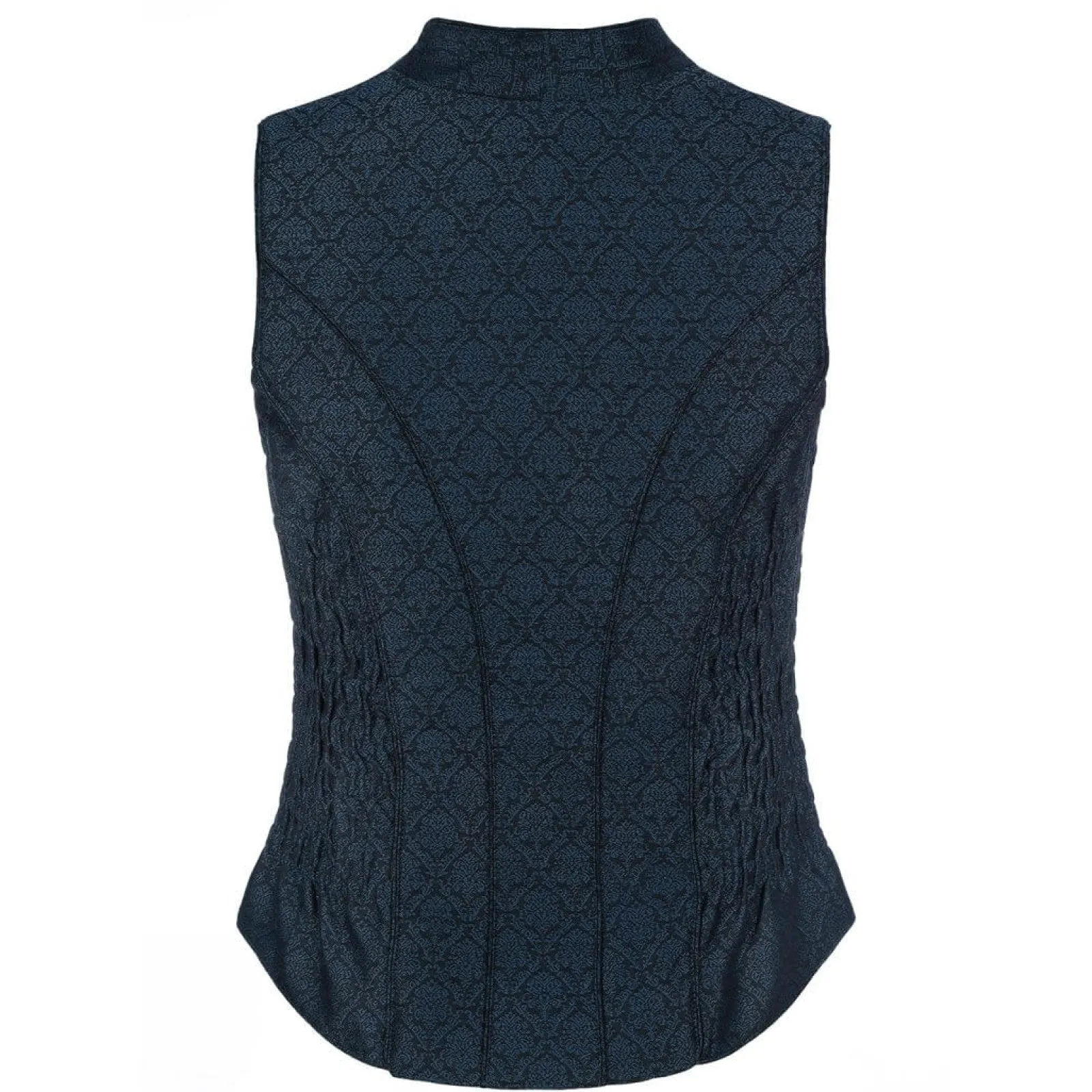 Zillertaler Trachtenwelt Damen Mieder "Arina", Blau Cheap