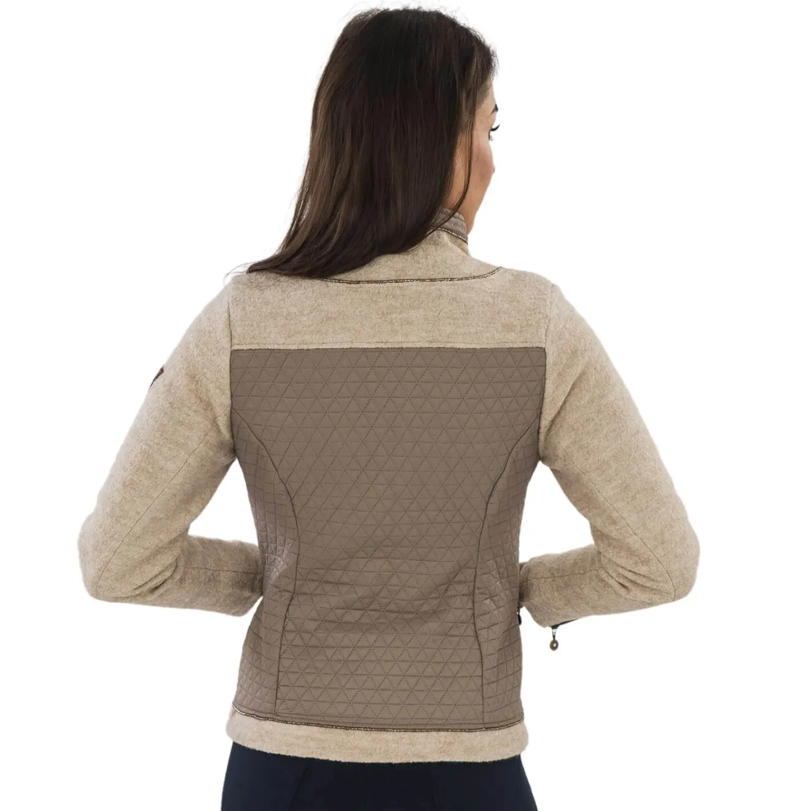 Zillertaler Trachtenwelt Damen Outdoor Jacke "Clarissa", Beige Best