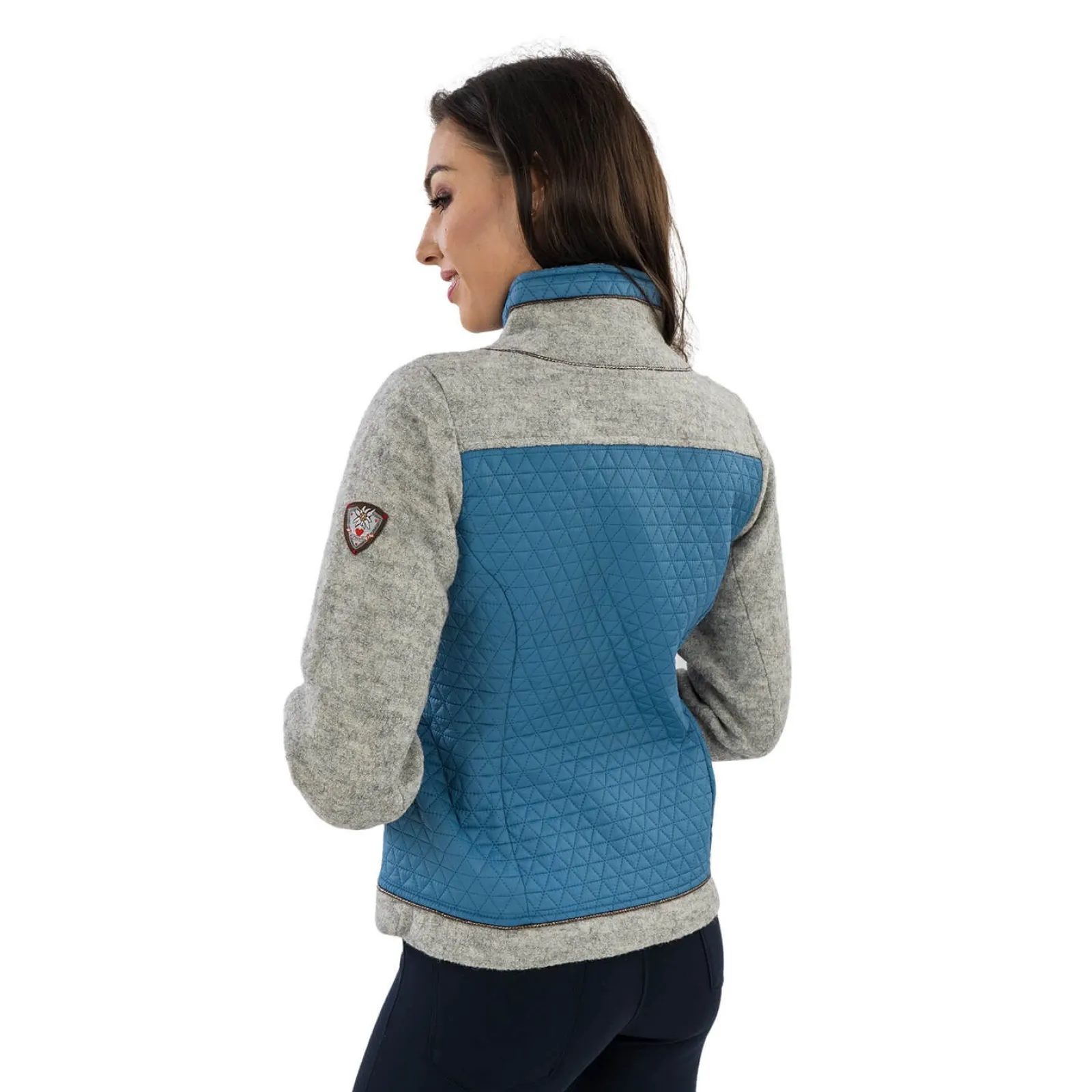 Zillertaler Trachtenwelt Damen Outdoor Jacke "Clarissa", Blau Discount