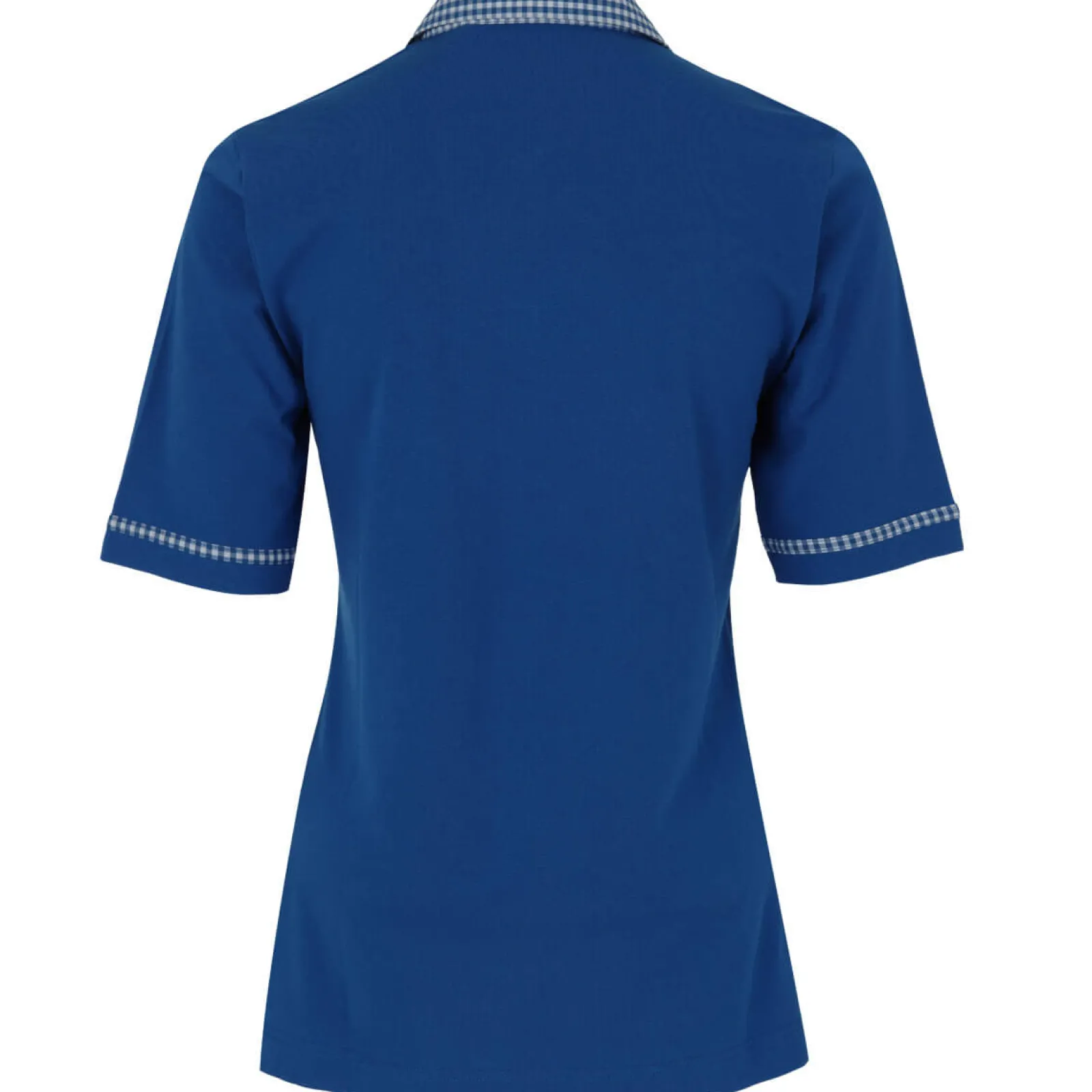 Zillertaler Trachtenwelt Damen Polo "Isabella", Blau Store