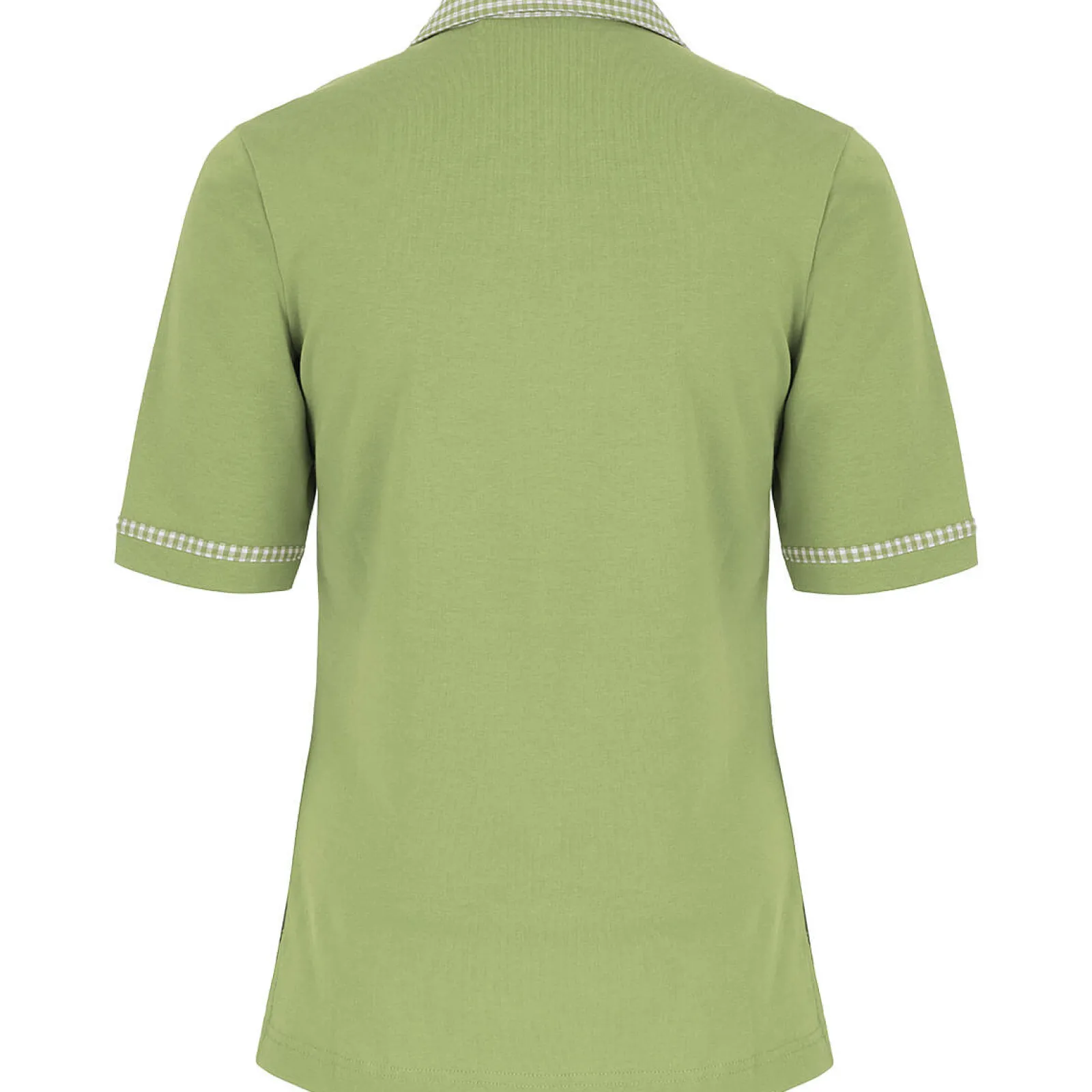 Zillertaler Trachtenwelt Damen Polo "Isabella", Hell Grün Shop