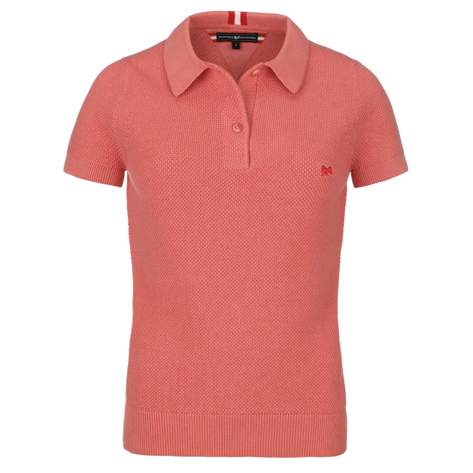Zillertaler Trachtenwelt Damen Strick Polo "Emma", Aprikot Orange Discount