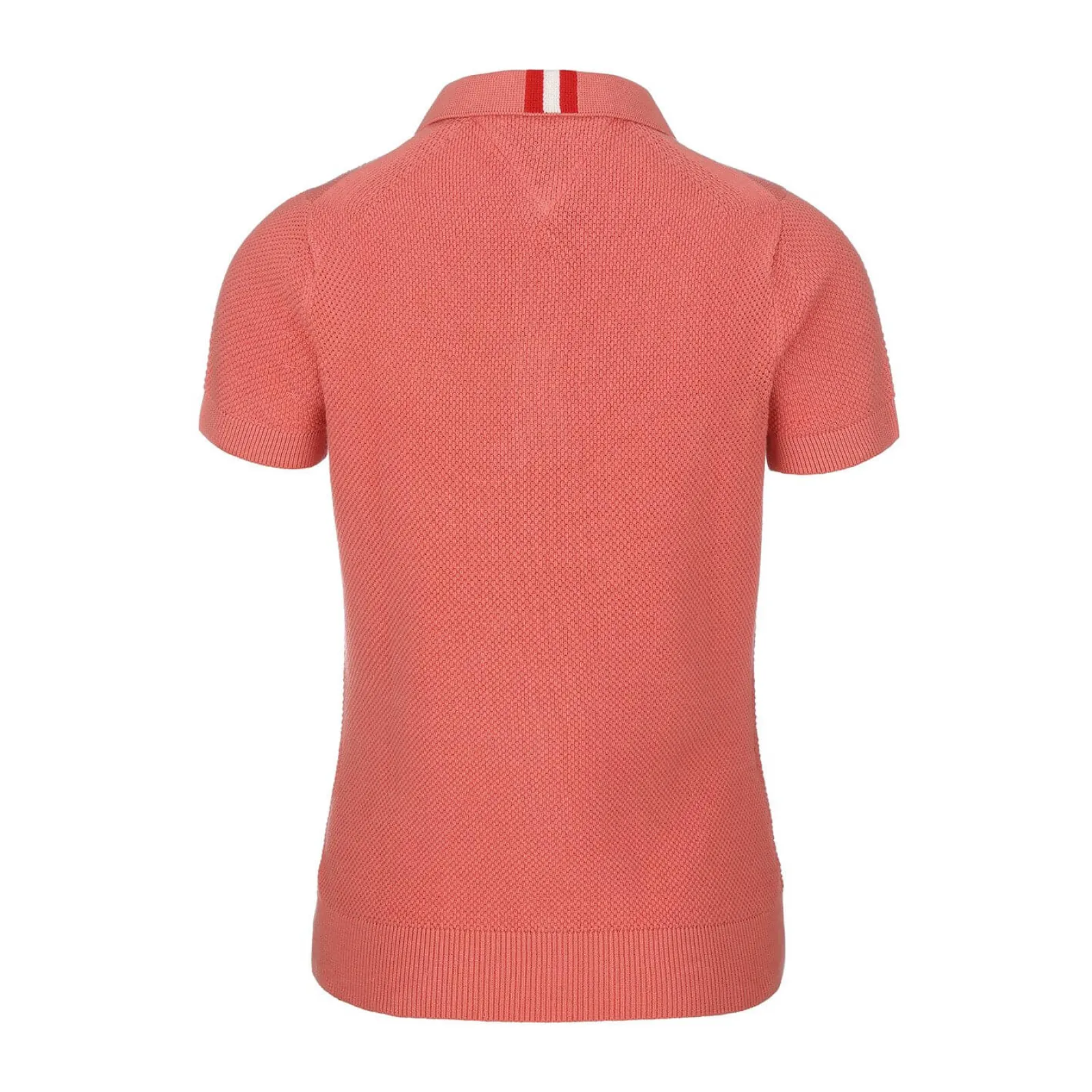 Zillertaler Trachtenwelt Damen Strick Polo "Emma", Aprikot Orange Discount