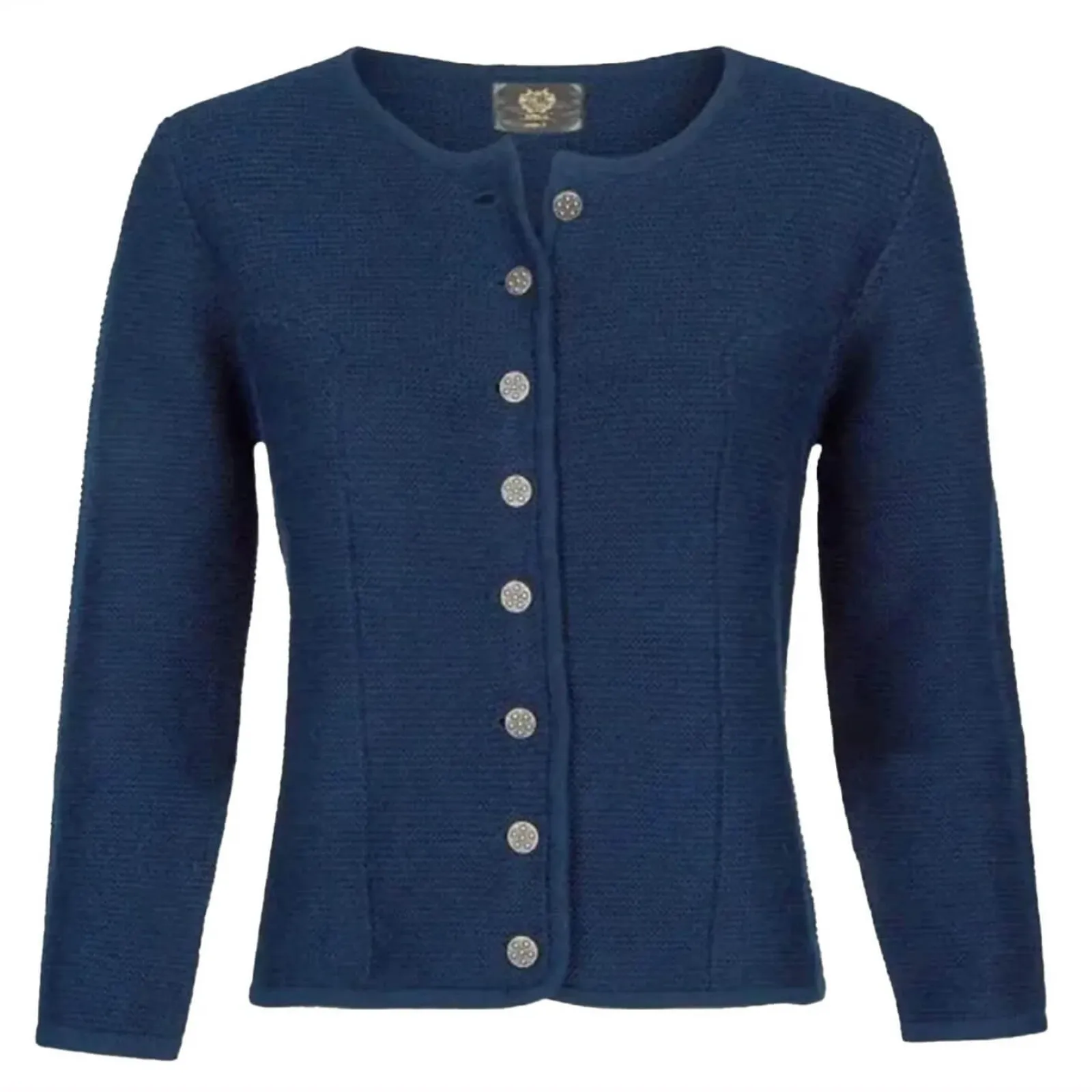 Zillertaler Trachtenwelt Damen Strickjacke "Achensee", Blau Sale
