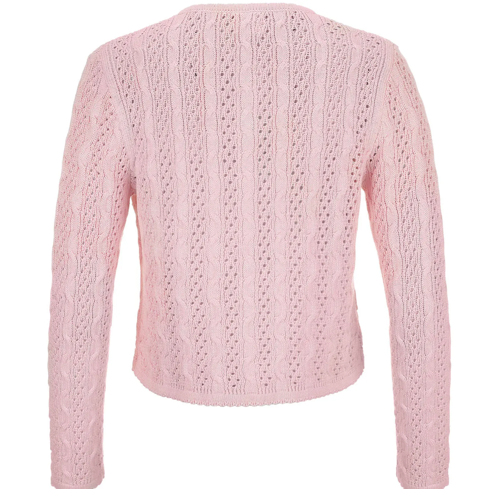 Zillertaler Trachtenwelt Damen Strickjacke "Elisabeth", Rosa Discount