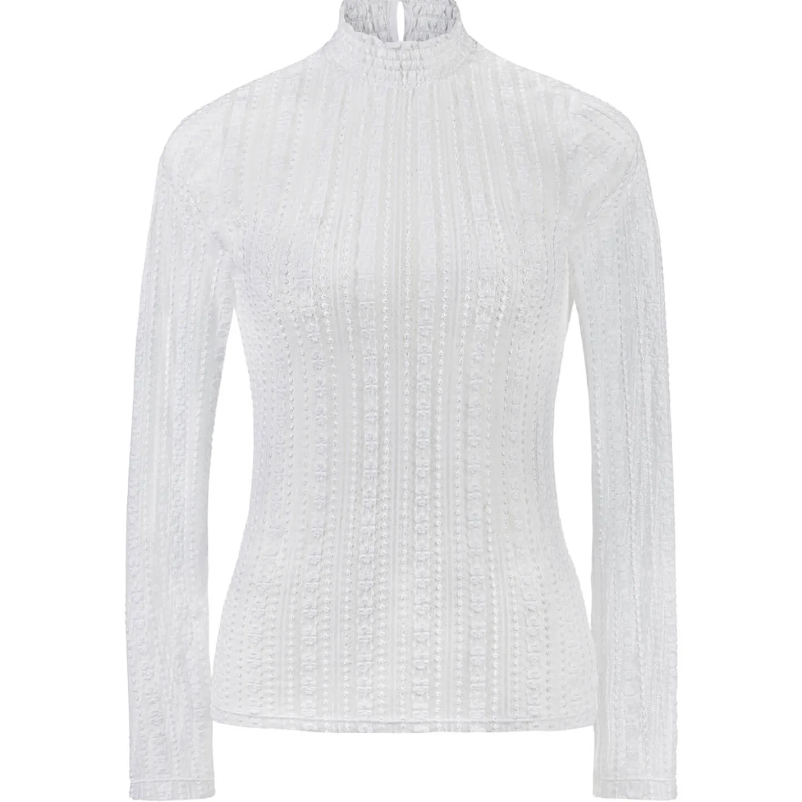 Zillertaler Trachtenwelt Damen Trachten Shirt "Nikita", Weiß Hot