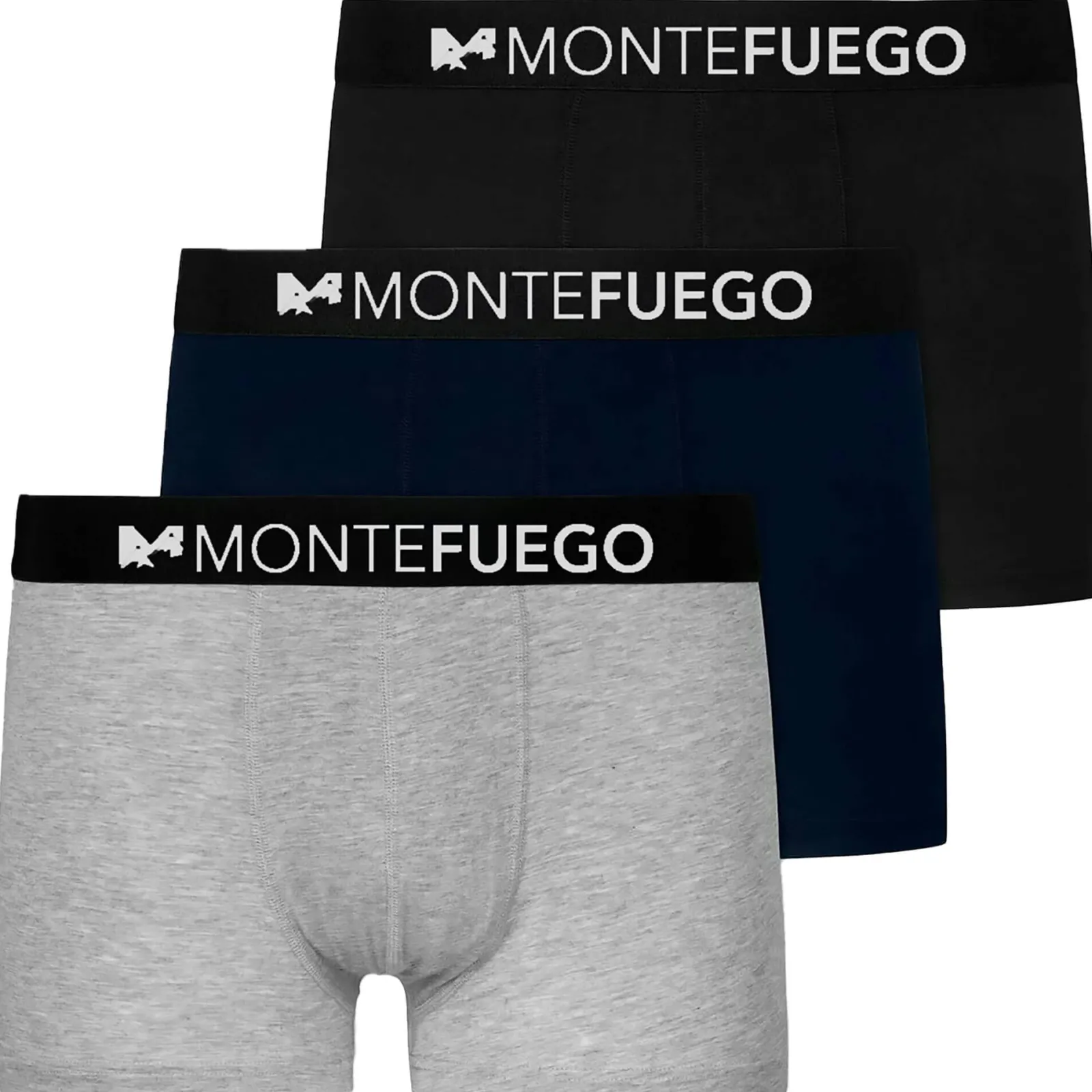 Zillertaler Trachtenwelt Herren Boxer-Shorts, 3er Pack Blau Best Sale