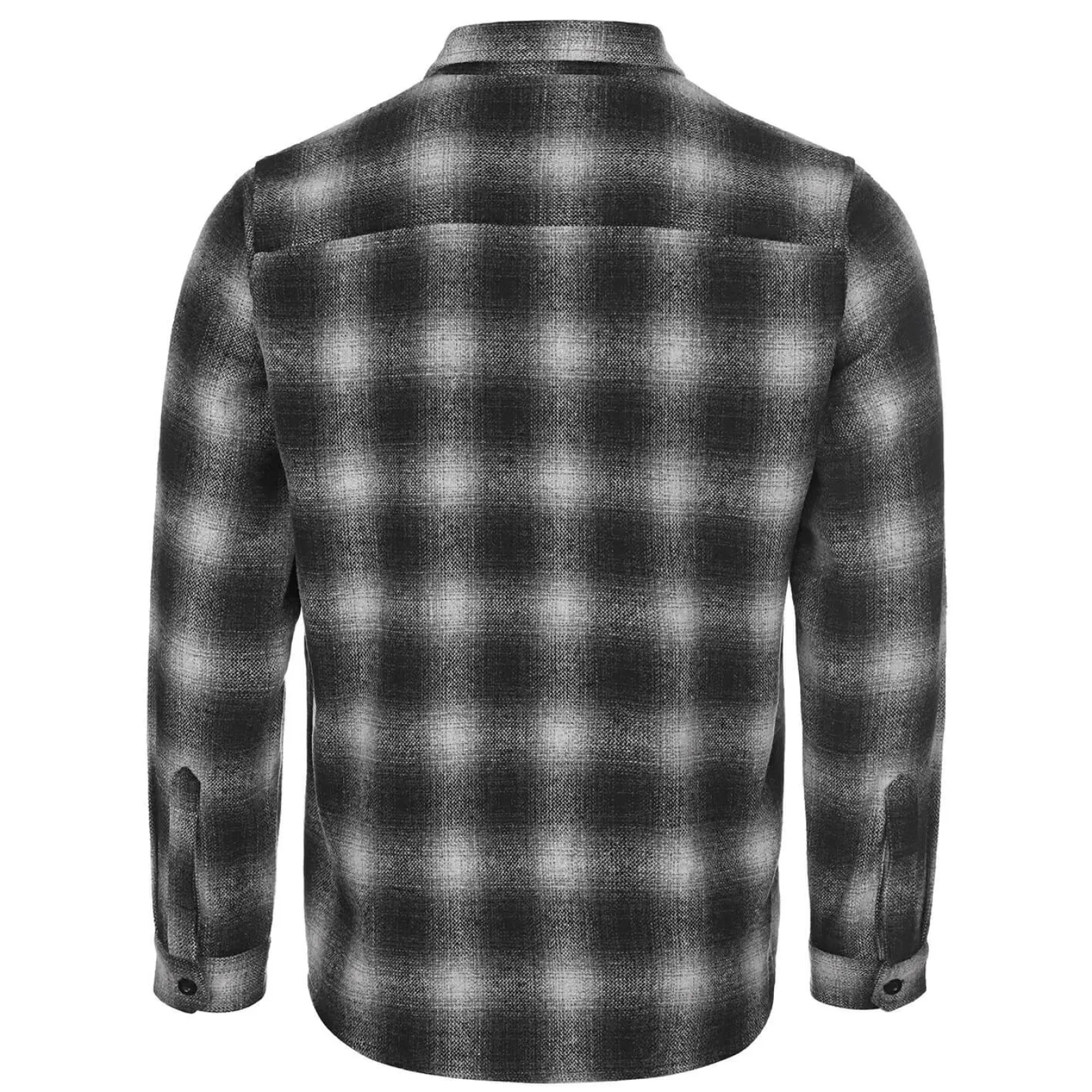 Zillertaler Trachtenwelt Herren Flanellhemd "Karo", Grau Cheap