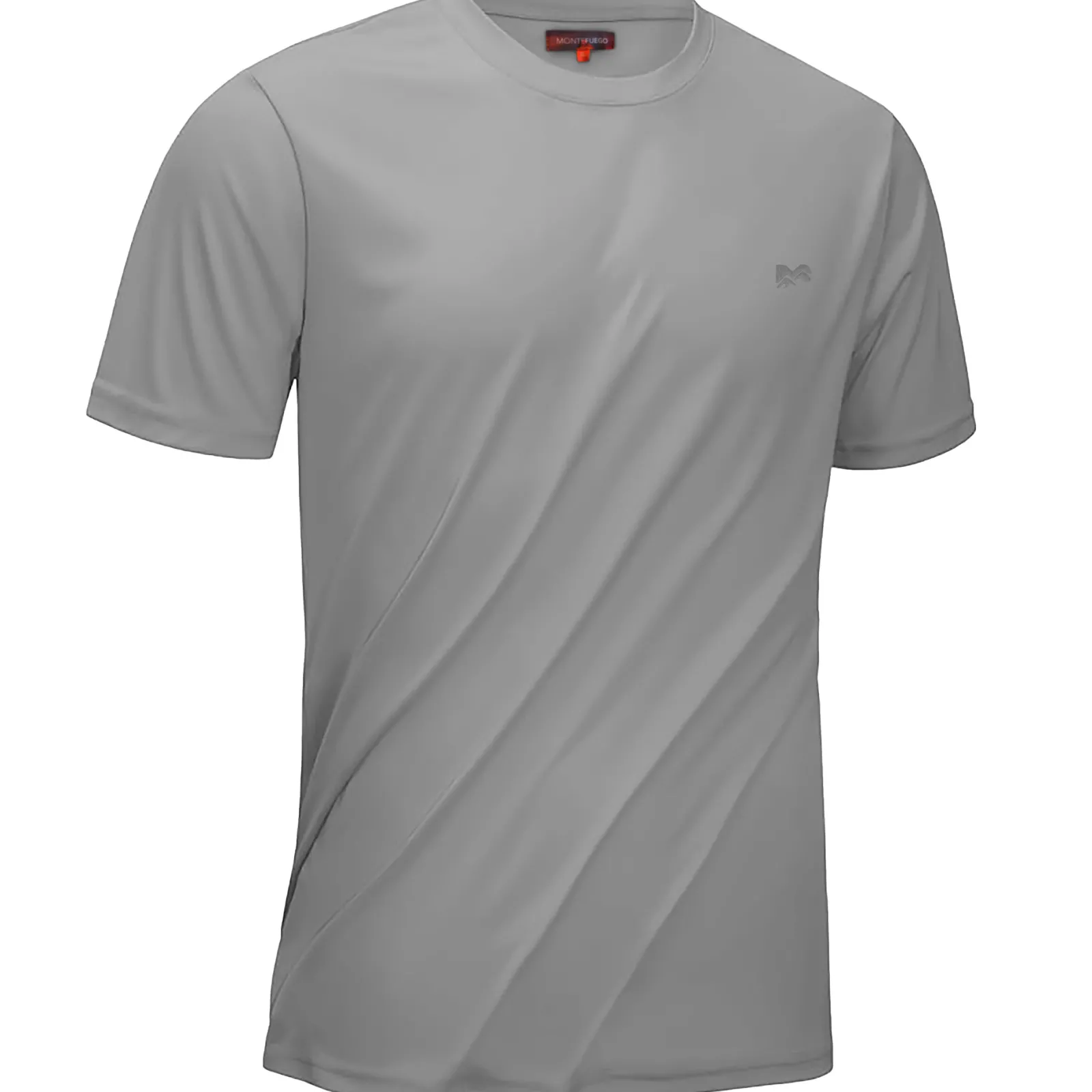 Zillertaler Trachtenwelt Herren Funktionsshirt "Montefuego", Hellgrau Blau Hot