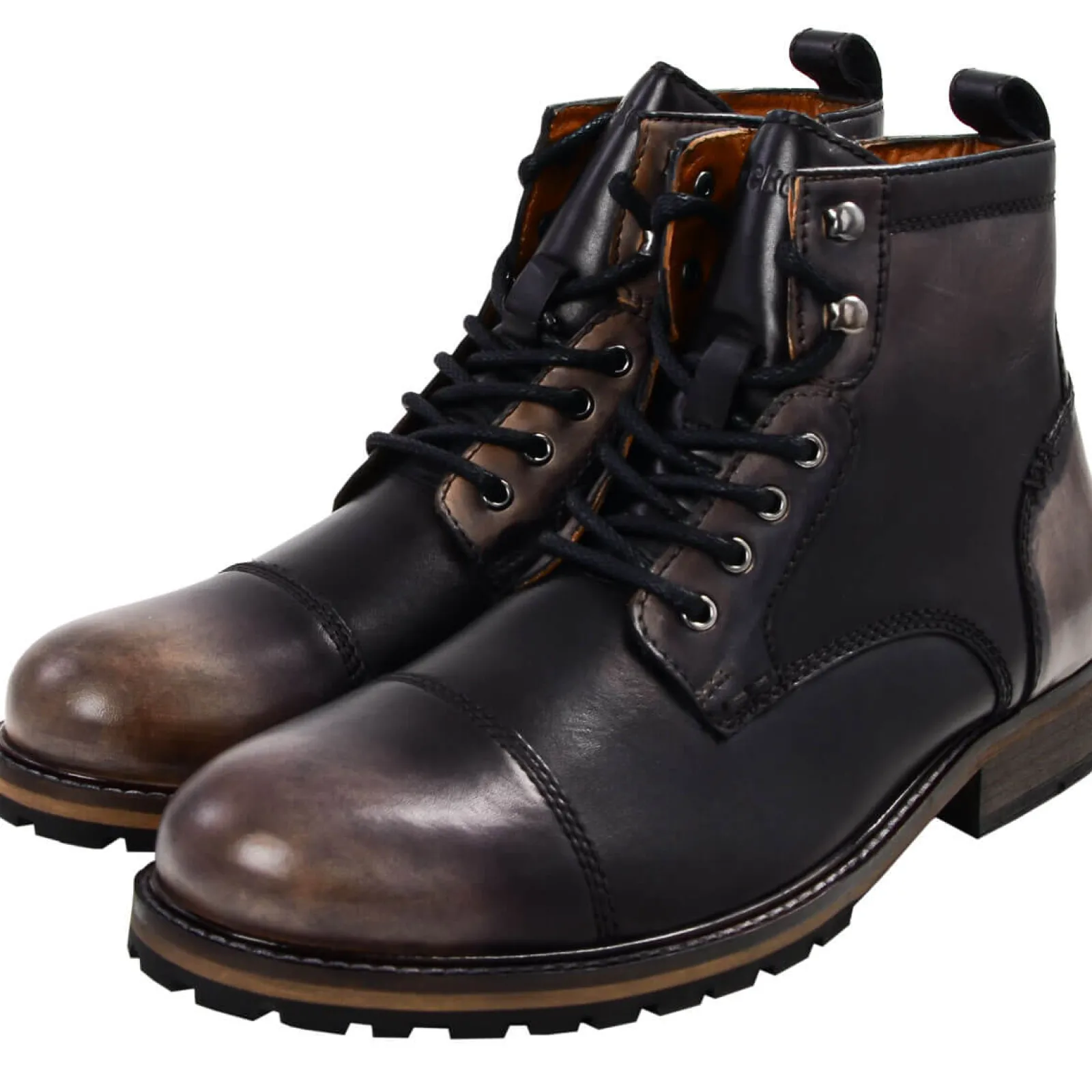 Zillertaler Trachtenwelt Herren Lederschuh "Benno", Dunkel Braun Online