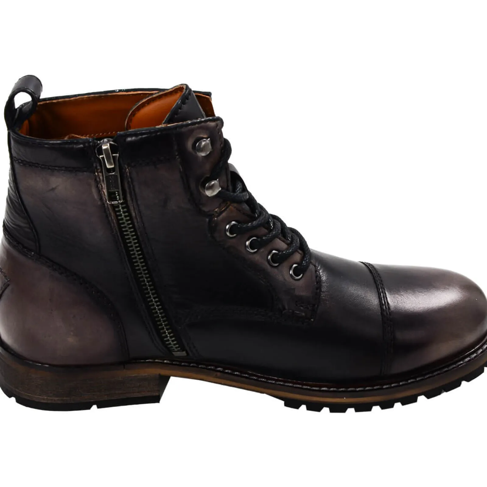 Zillertaler Trachtenwelt Herren Lederschuh "Benno", Dunkel Braun Online