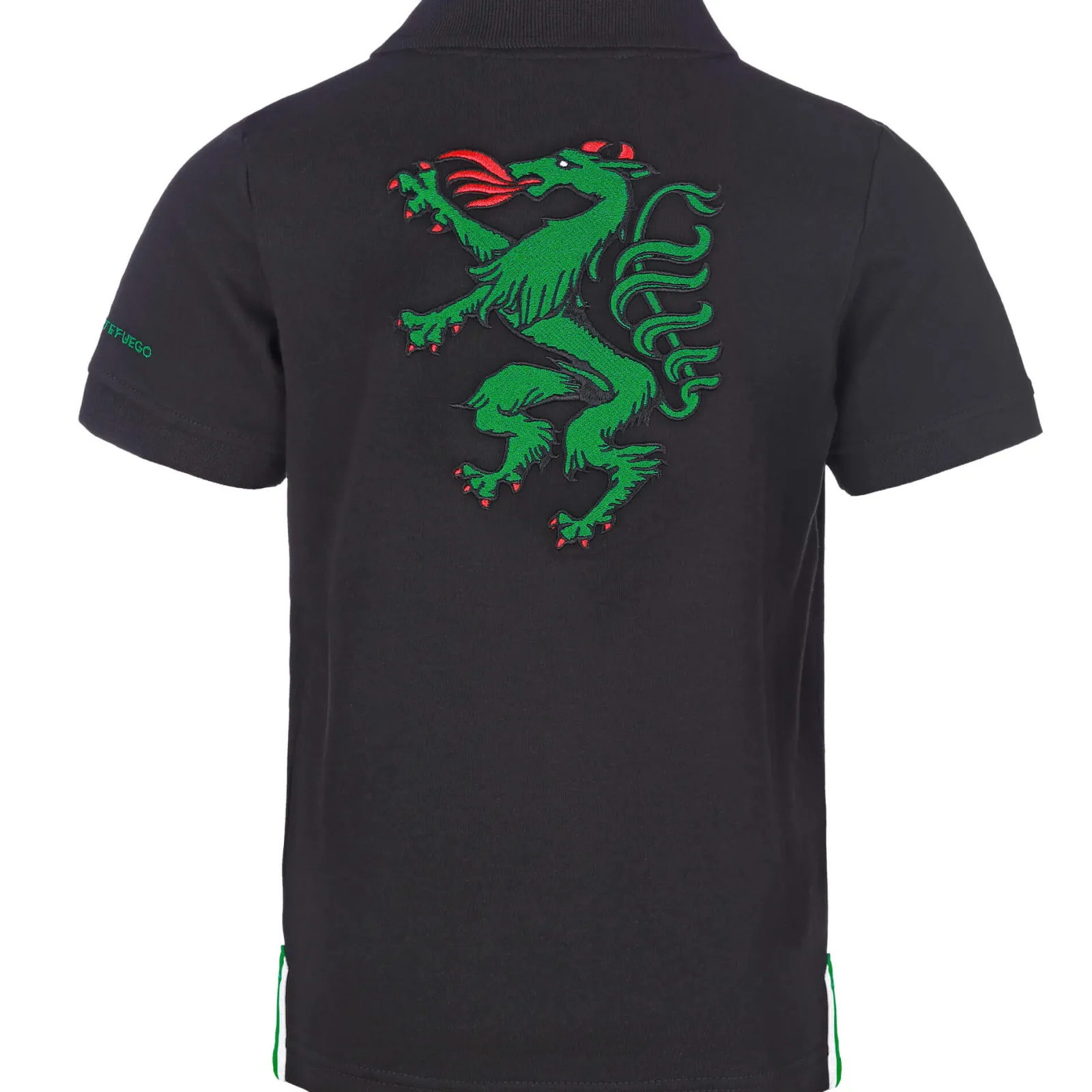 Zillertaler Trachtenwelt Herren Poloshirt "Steiermark", Schwarz Hot