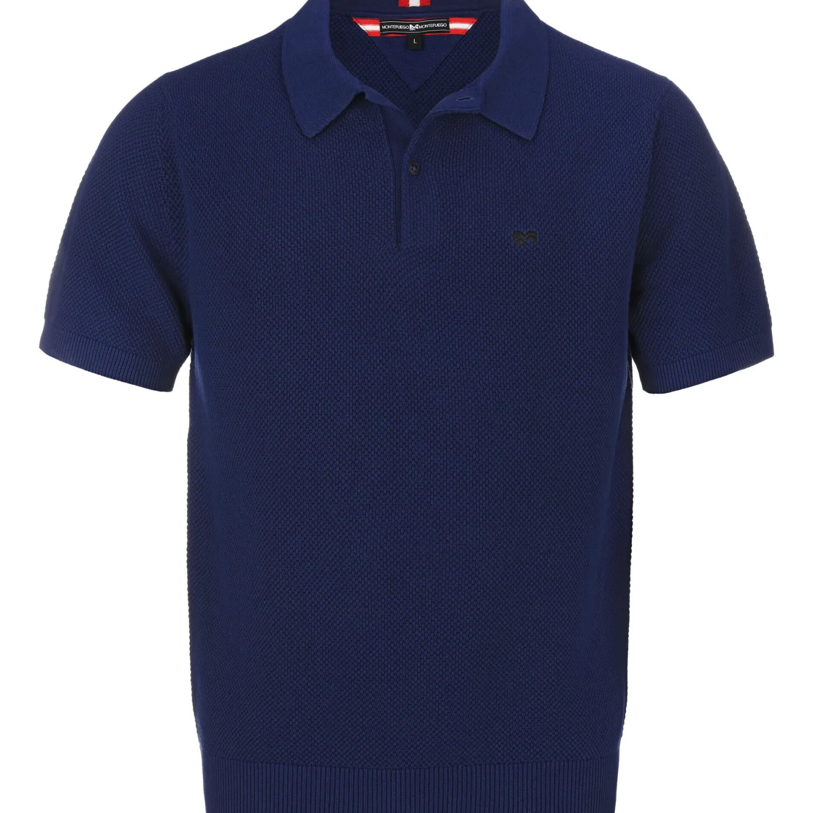 Zillertaler Trachtenwelt Herren Poloshirt Strick "Tommy" Blau Cheap