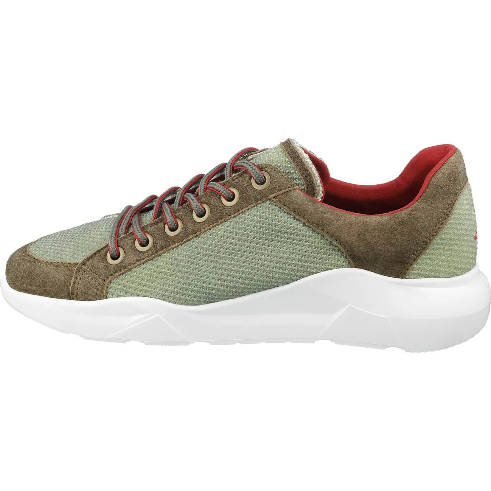 Zillertaler Trachtenwelt Herren Sneaker Oben, Grün- Braun Best