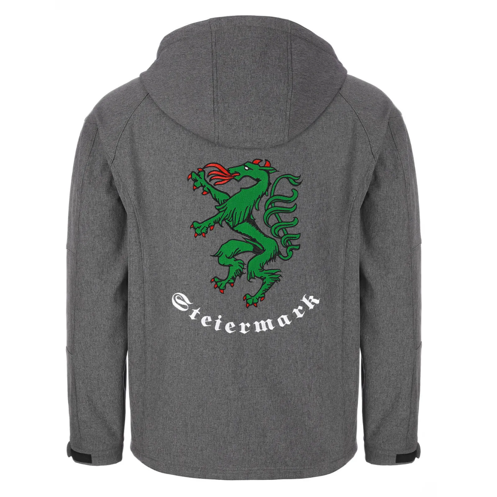 Zillertaler Trachtenwelt Herren Softshelljacke “Steiermark”, Grau Best Sale