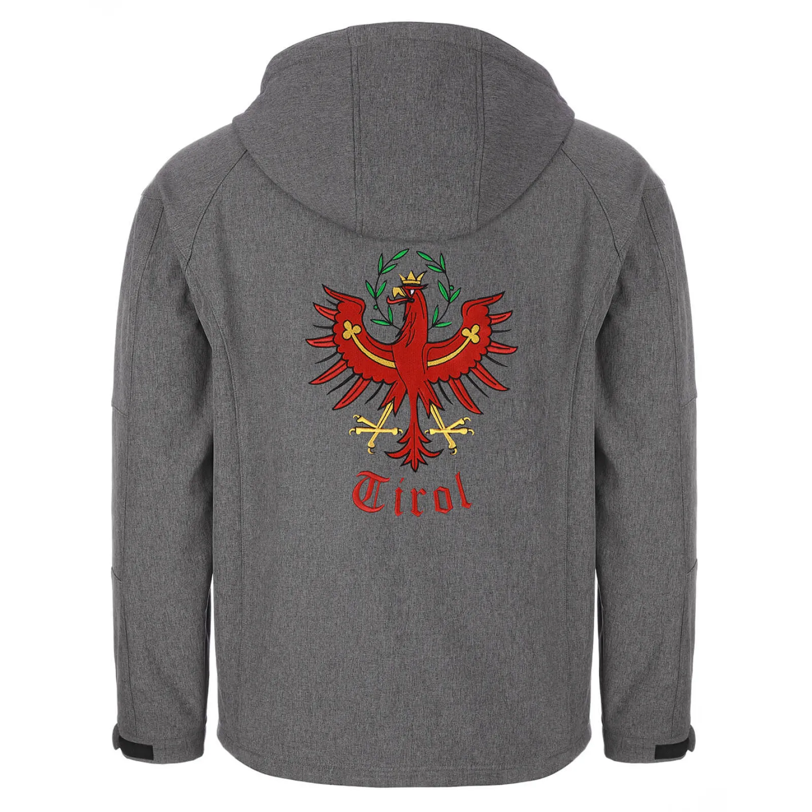 Zillertaler Trachtenwelt Herren Softshelljacke "Tirol", Grau Sale