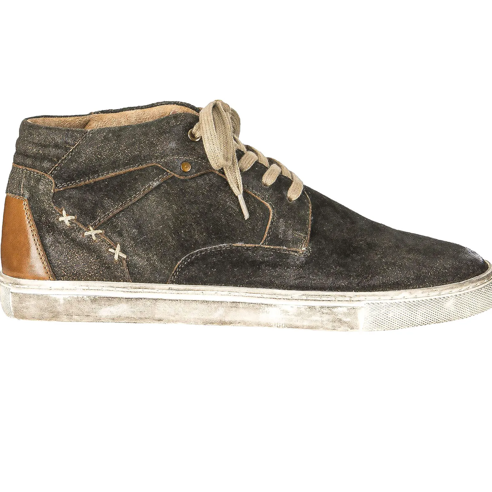 Zillertaler Trachtenwelt Herren Trachten Sneaker "1322", Restgrößen Braun Online