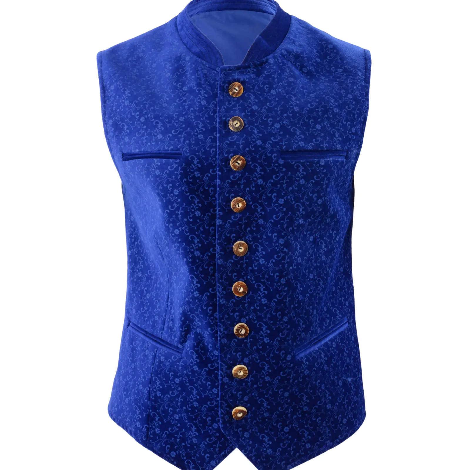 Zillertaler Trachtenwelt Herren Trachtengilet "Imst", Blau Fashion