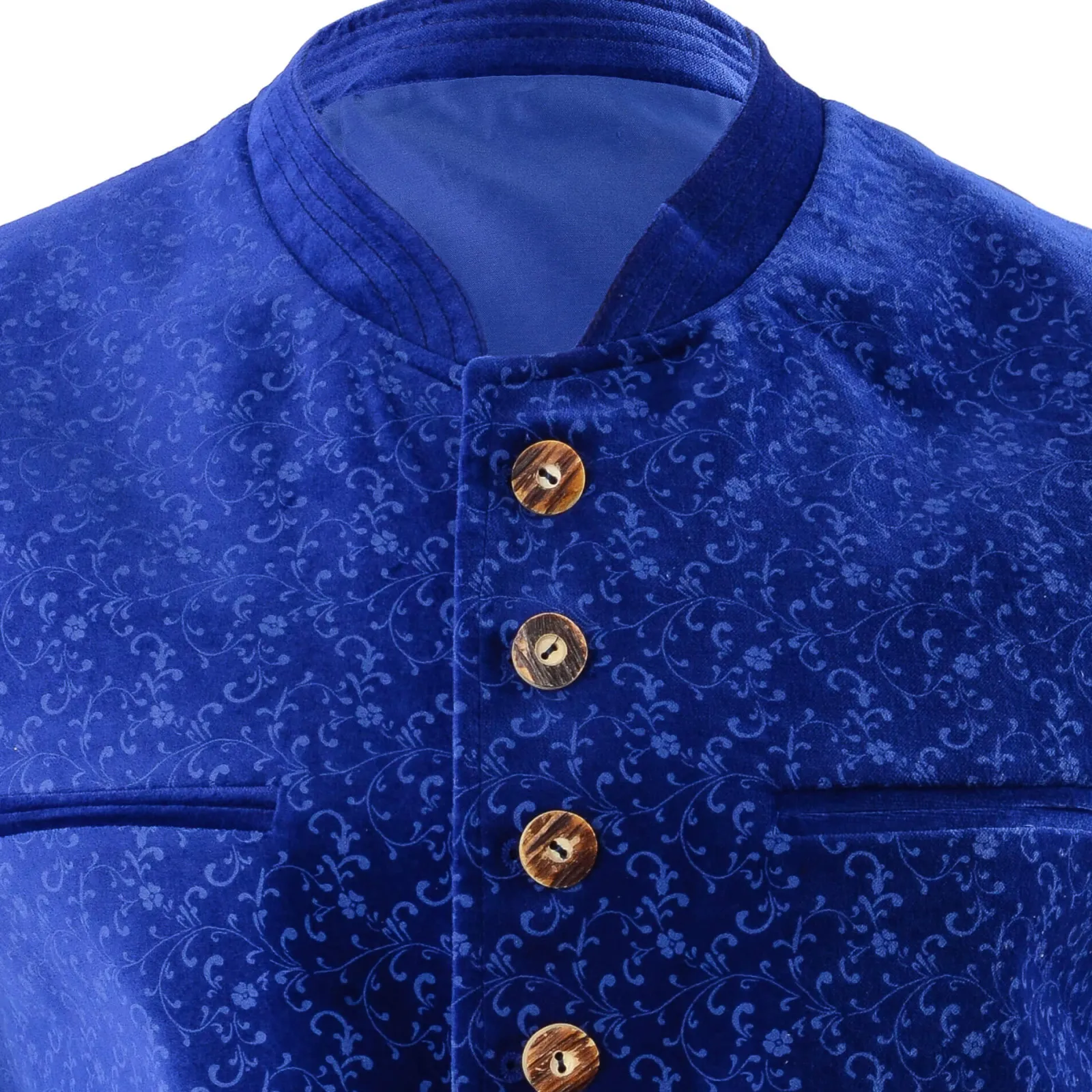 Zillertaler Trachtenwelt Herren Trachtengilet "Imst", Blau Fashion