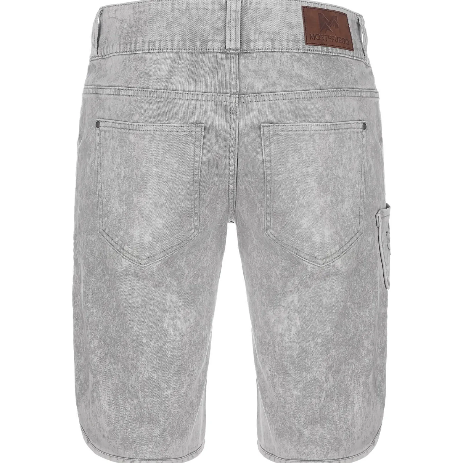 Zillertaler Trachtenwelt Herren Trachtenjeans mit Latz, Grau Cheap