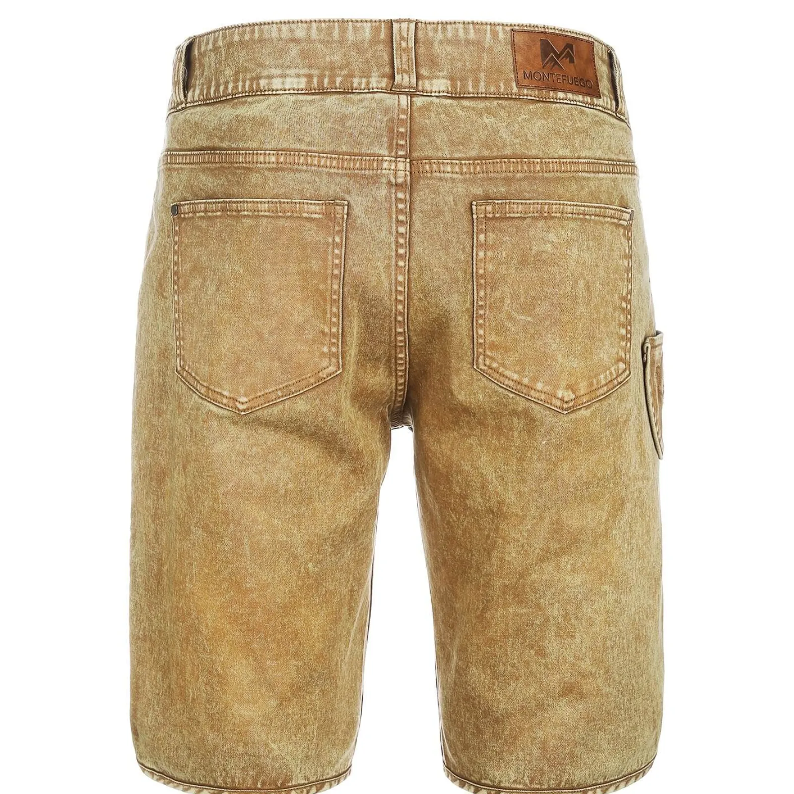 Zillertaler Trachtenwelt Herren Trachtenjeans ohne Latz, Braun Hot