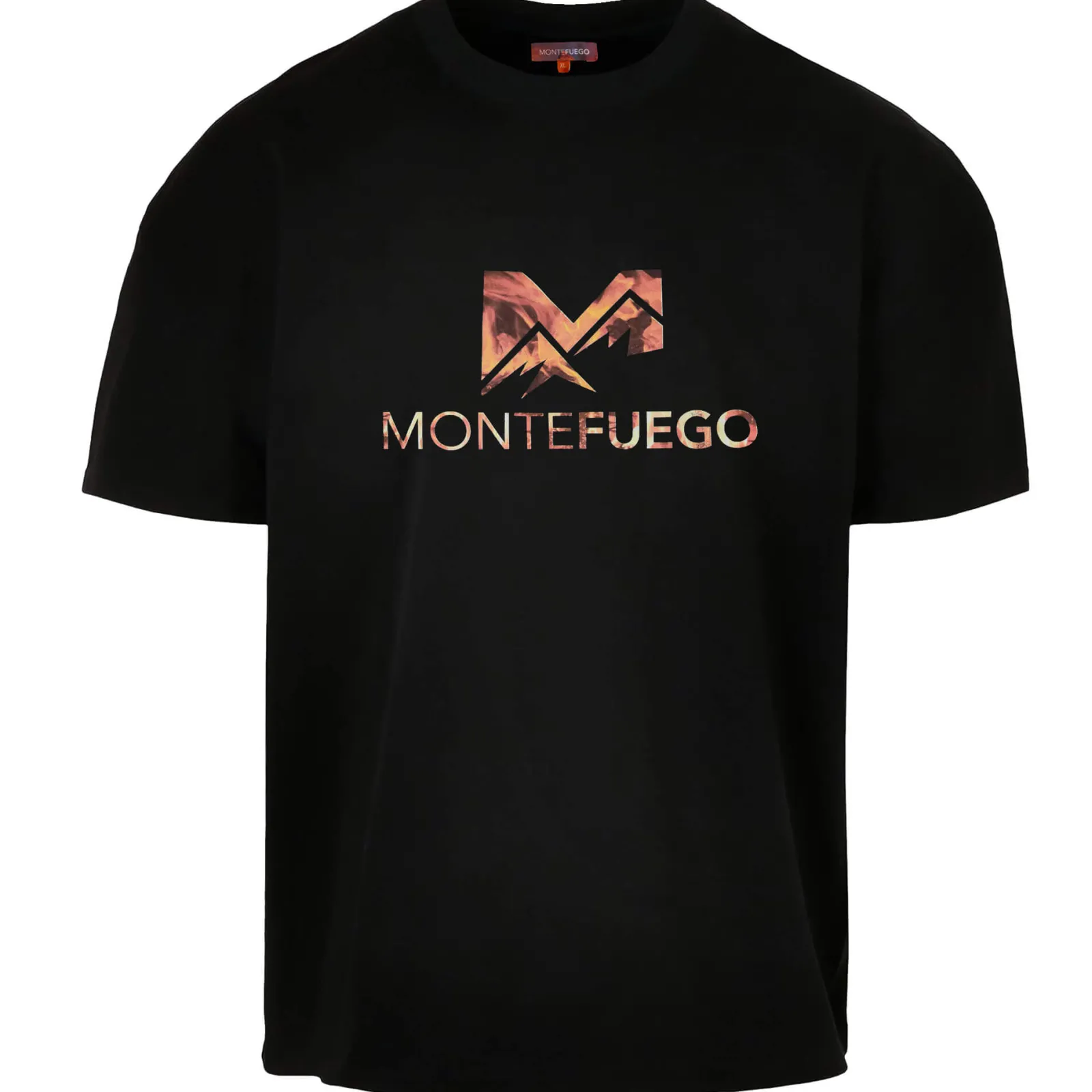 Zillertaler Trachtenwelt Herren T-Shirt "JUD Montefuego Logo", Schwarz Discount