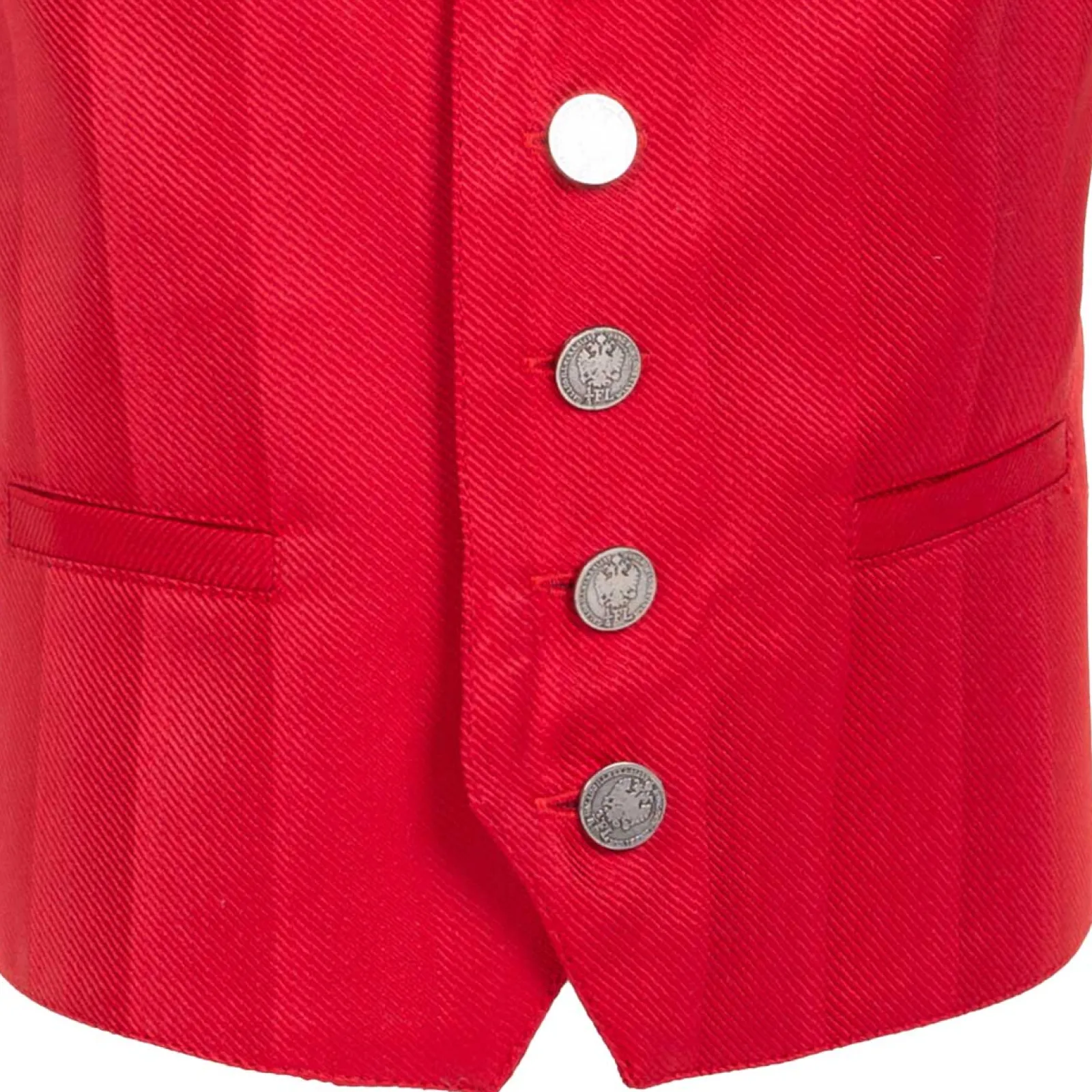 Zillertaler Trachtenwelt Jungen Trachtengilet "Arthur", Rot Sale