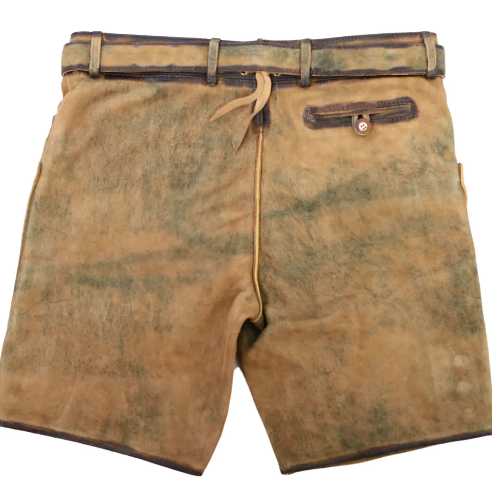 Zillertaler Trachtenwelt Kinder Lederhose "Robby", Braun Outlet