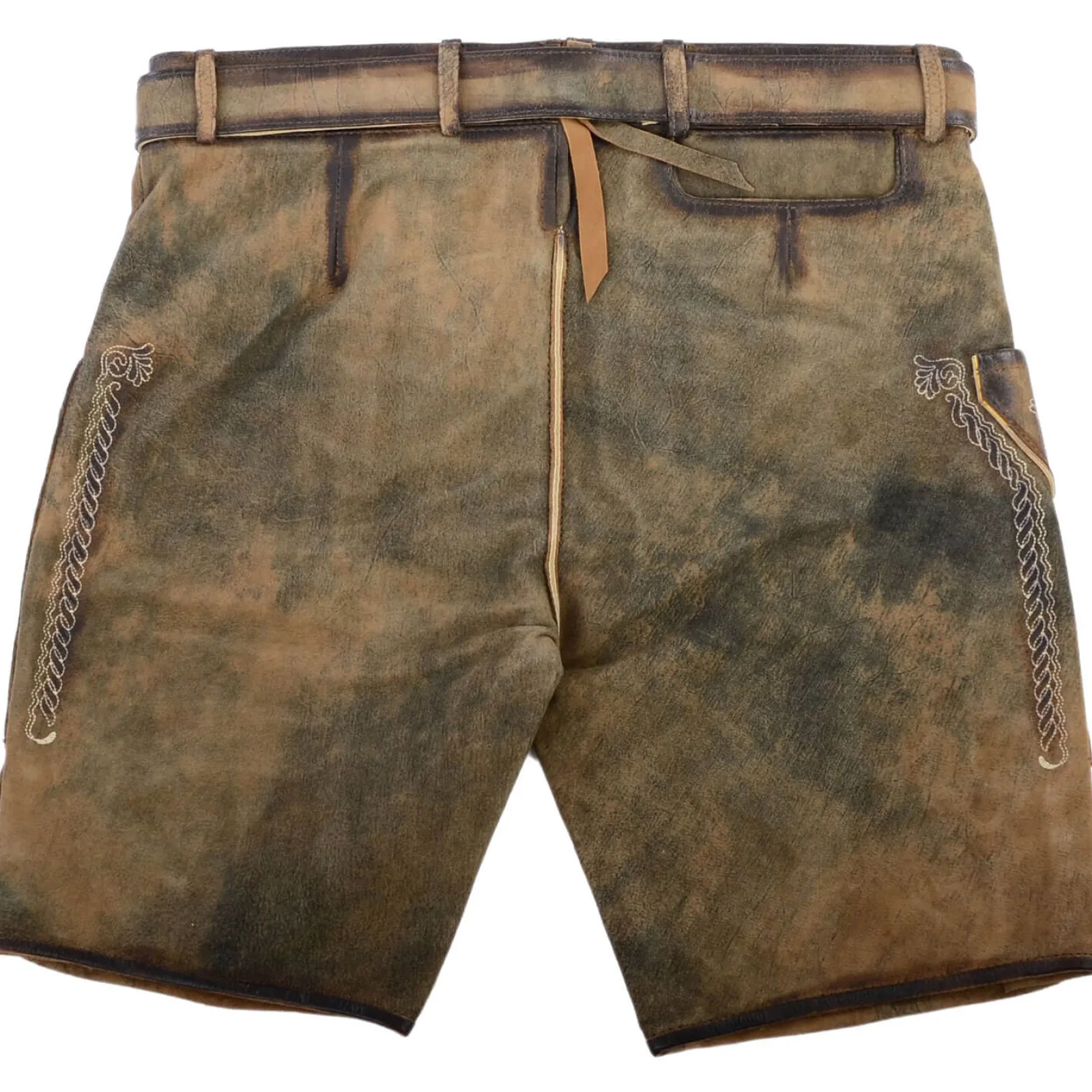 Zillertaler Trachtenwelt Kinder Lederhose "Tomsi", Braun Sale