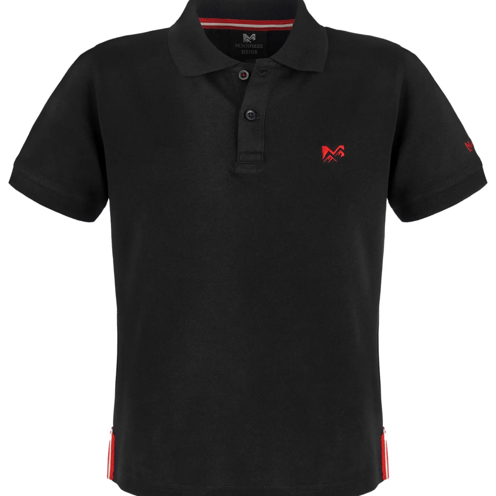 Zillertaler Trachtenwelt Kinder Poloshirt "Österreich", Schwarz Clearance