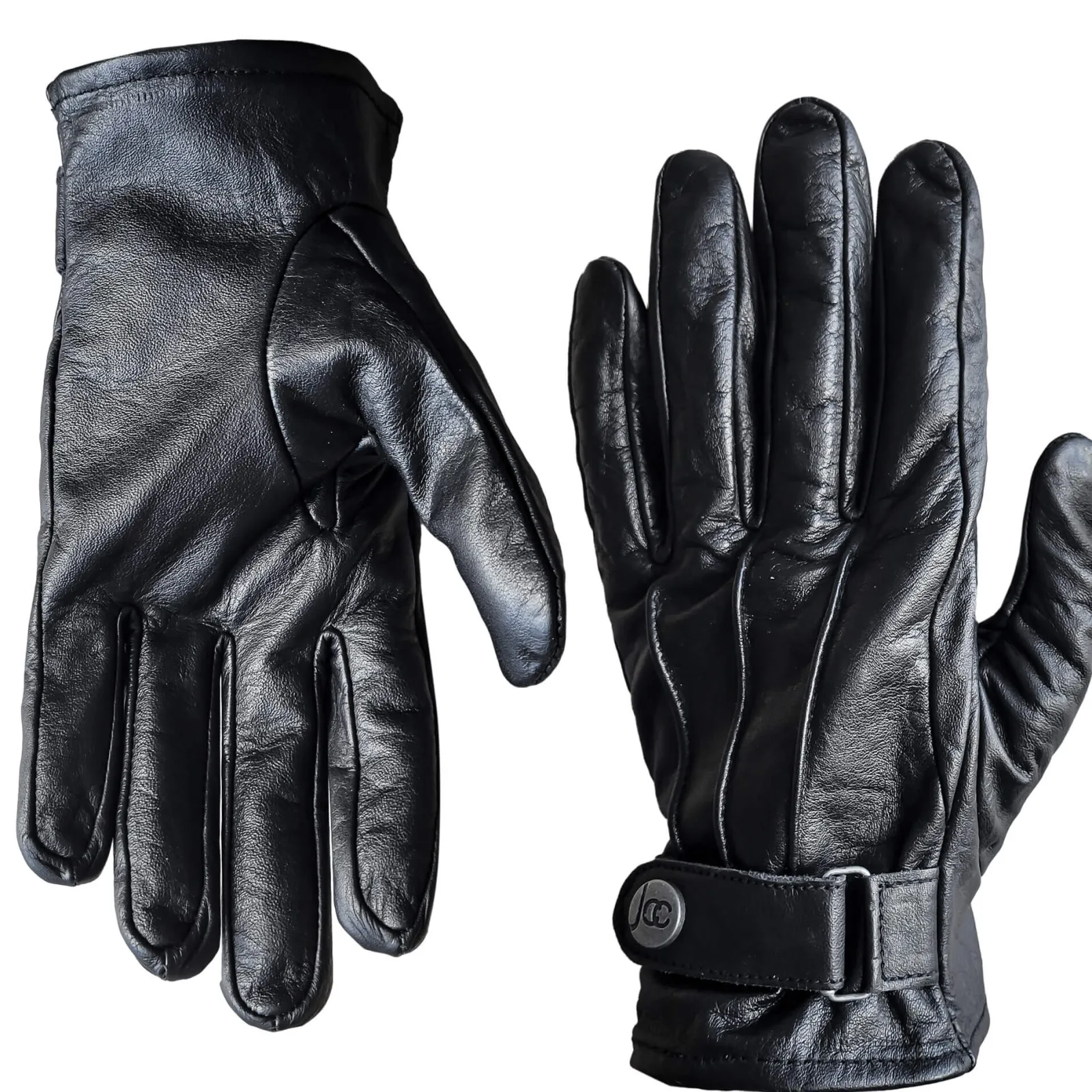 Zillertaler Trachtenwelt Lederhandschuhe, Schwarz Best