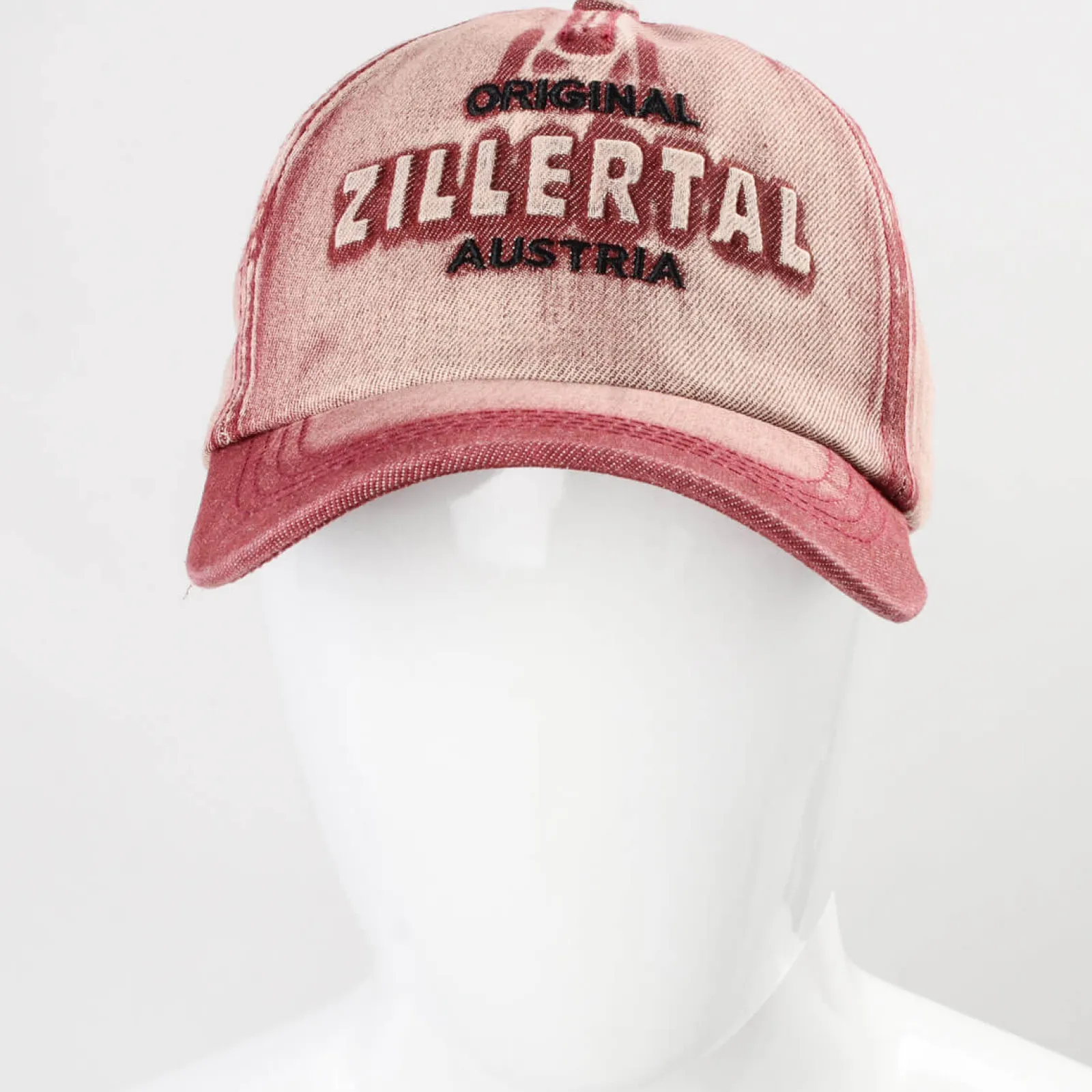 Zillertaler Trachtenwelt Schildkappe “Zillertal”, Rot Discount