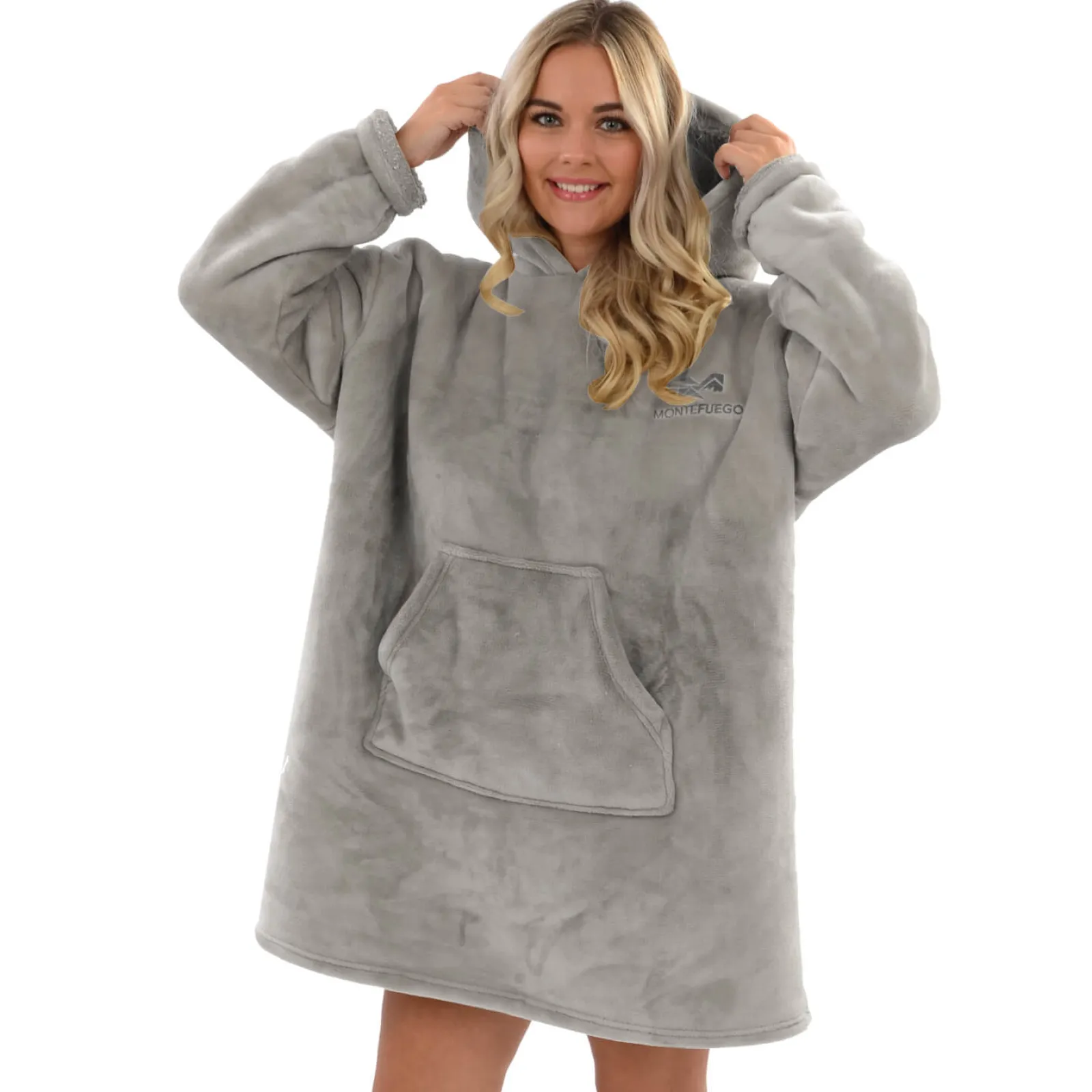 Zillertaler Trachtenwelt Unisex "Chill Hoodie", Grau New