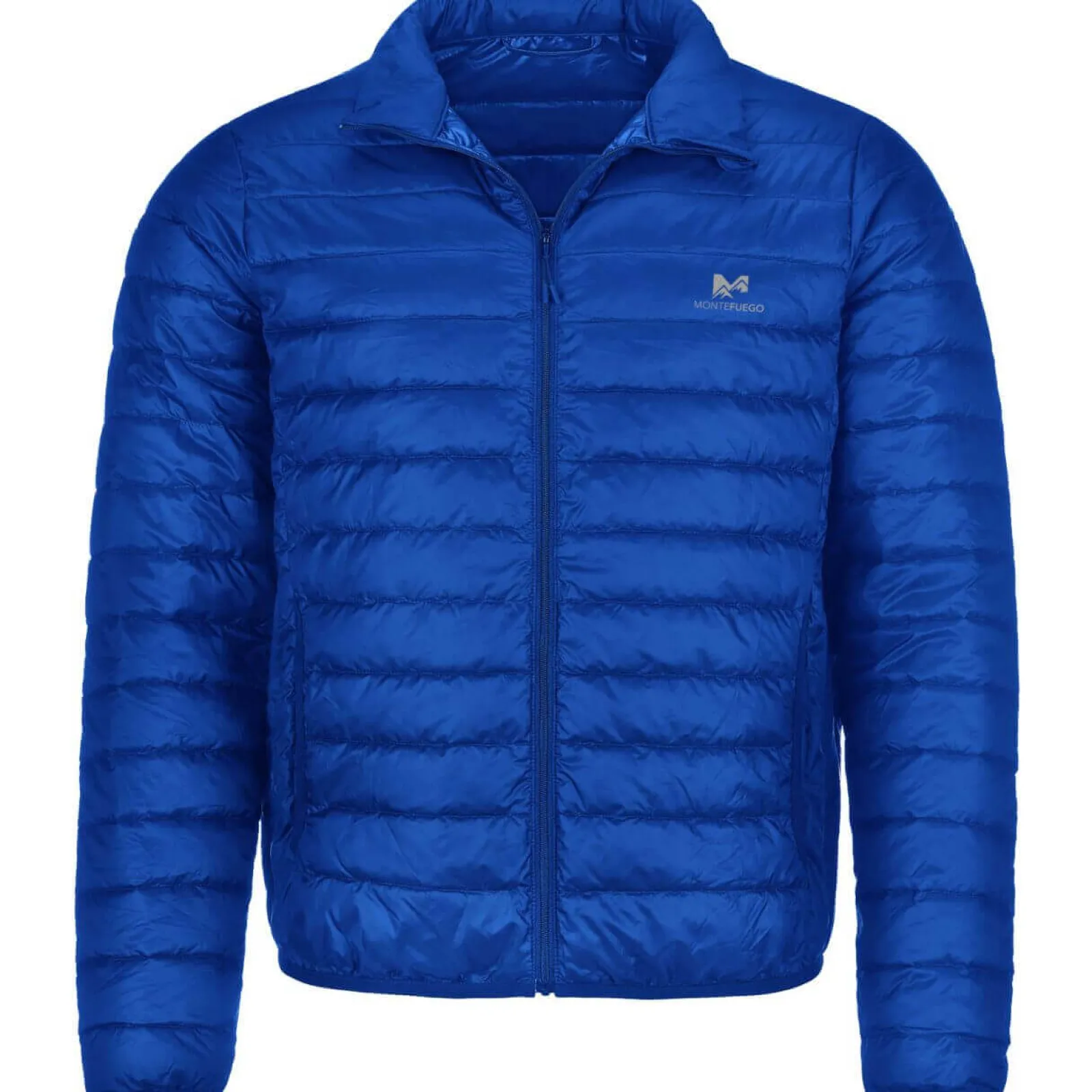 Zillertaler Trachtenwelt Unisex Daunen-Optik-Steppjacke, Blau Hot
