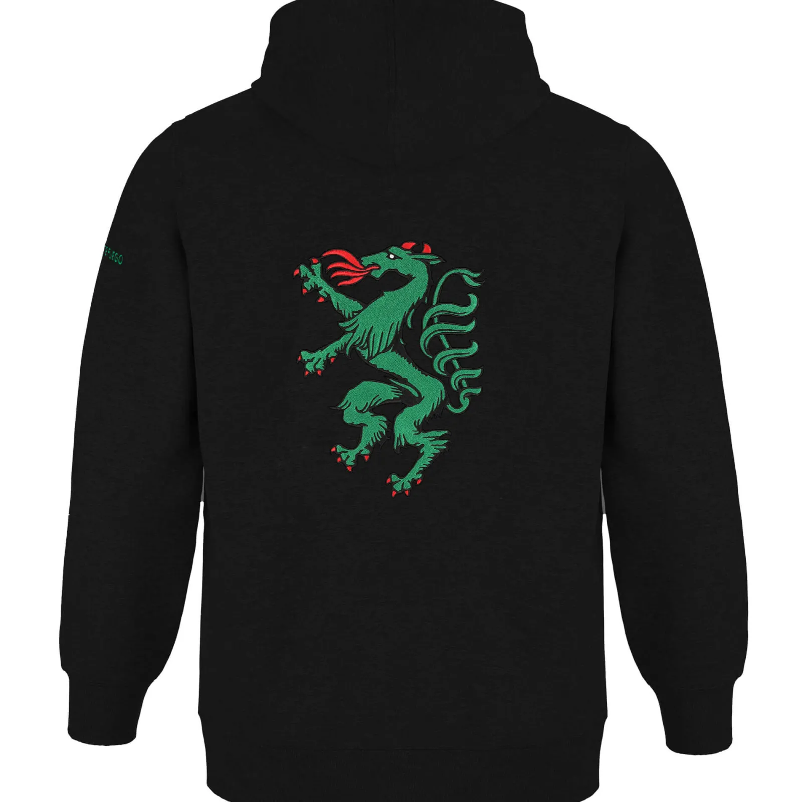 Zillertaler Trachtenwelt Unisex Hoodie "Steiermark", Schwarz Grau Fashion